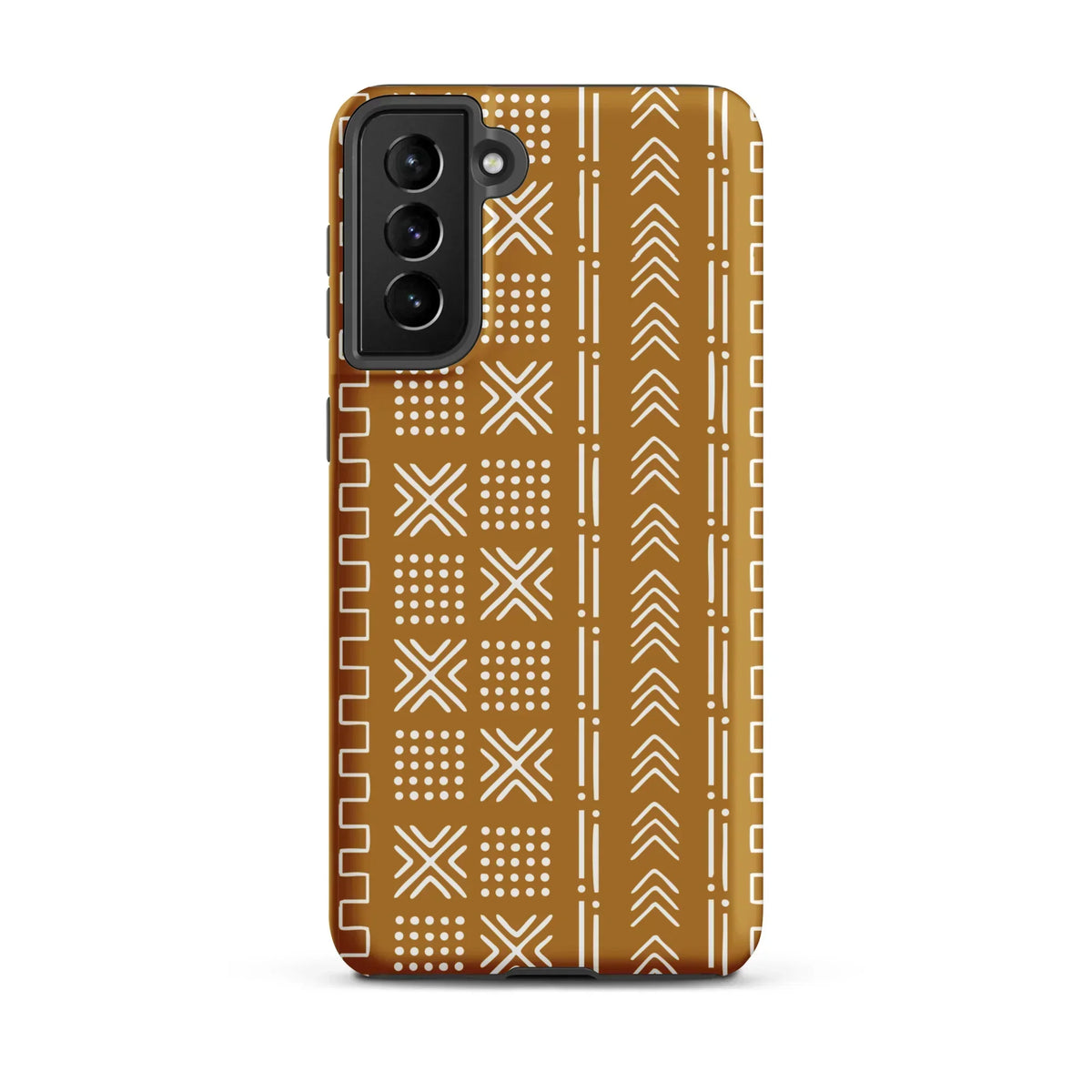 Savanna Ochre Mud Cloth Samsung Case - The Global Wanderer