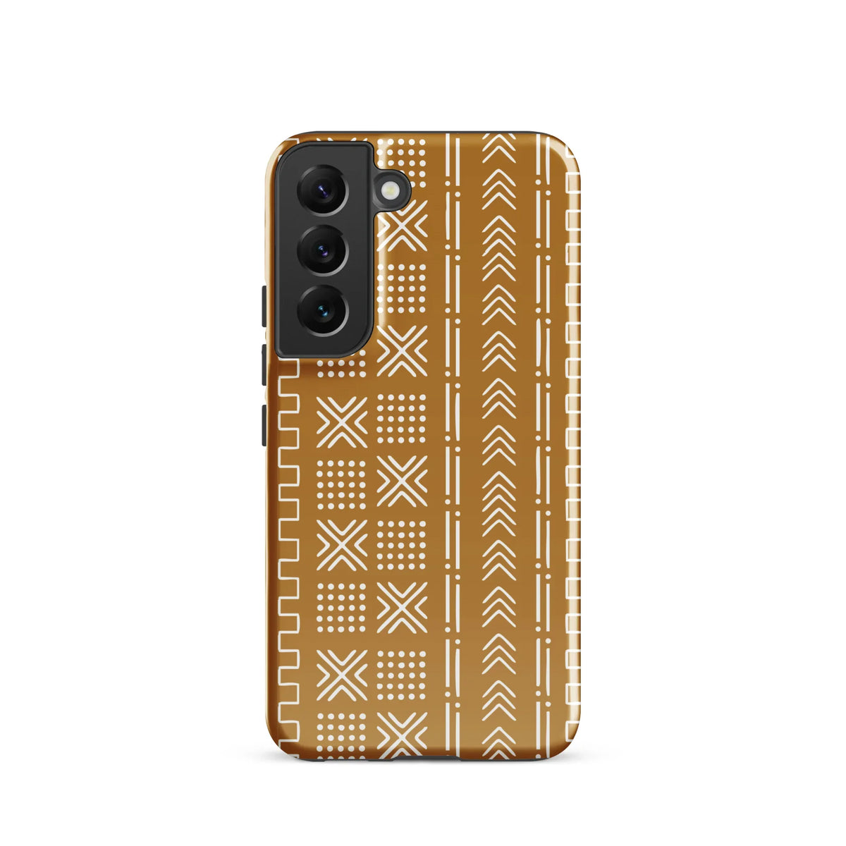 Savanna Ochre Mud Cloth Samsung Case - The Global Wanderer