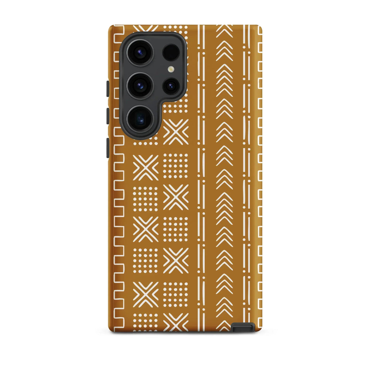 Savanna Ochre Mud Cloth Samsung Case - The Global Wanderer