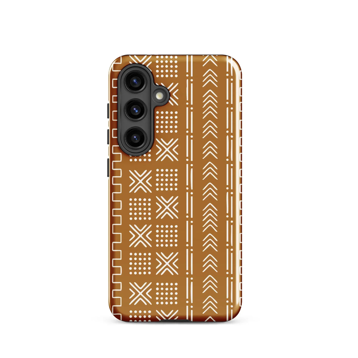 Savanna Ochre Mud Cloth Samsung Case - The Global Wanderer