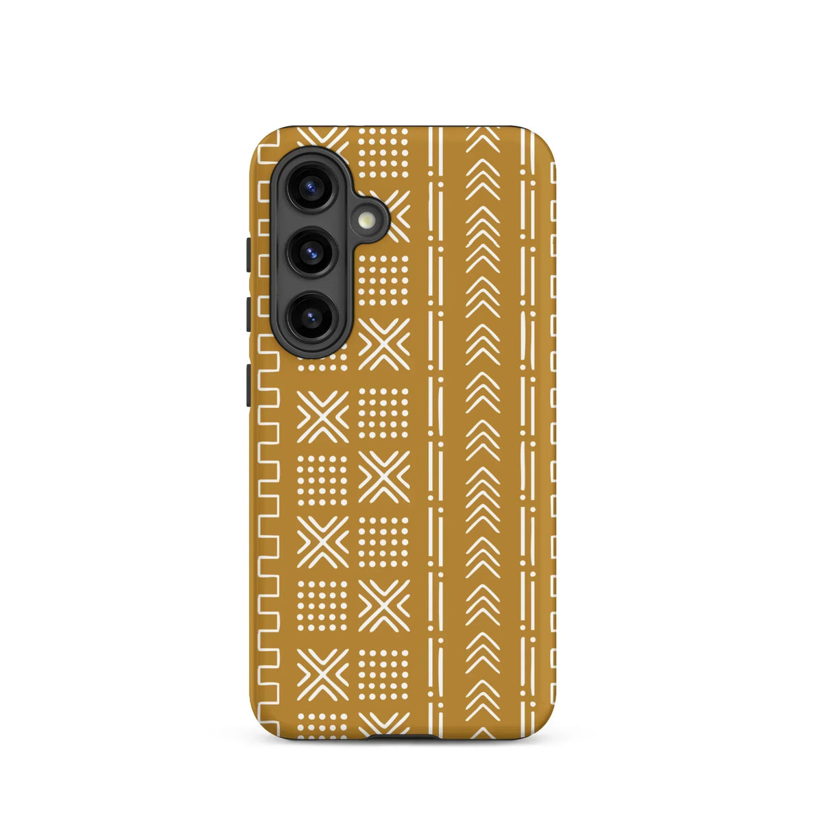 Savanna Ochre Mud Cloth Samsung Case - The Global Wanderer