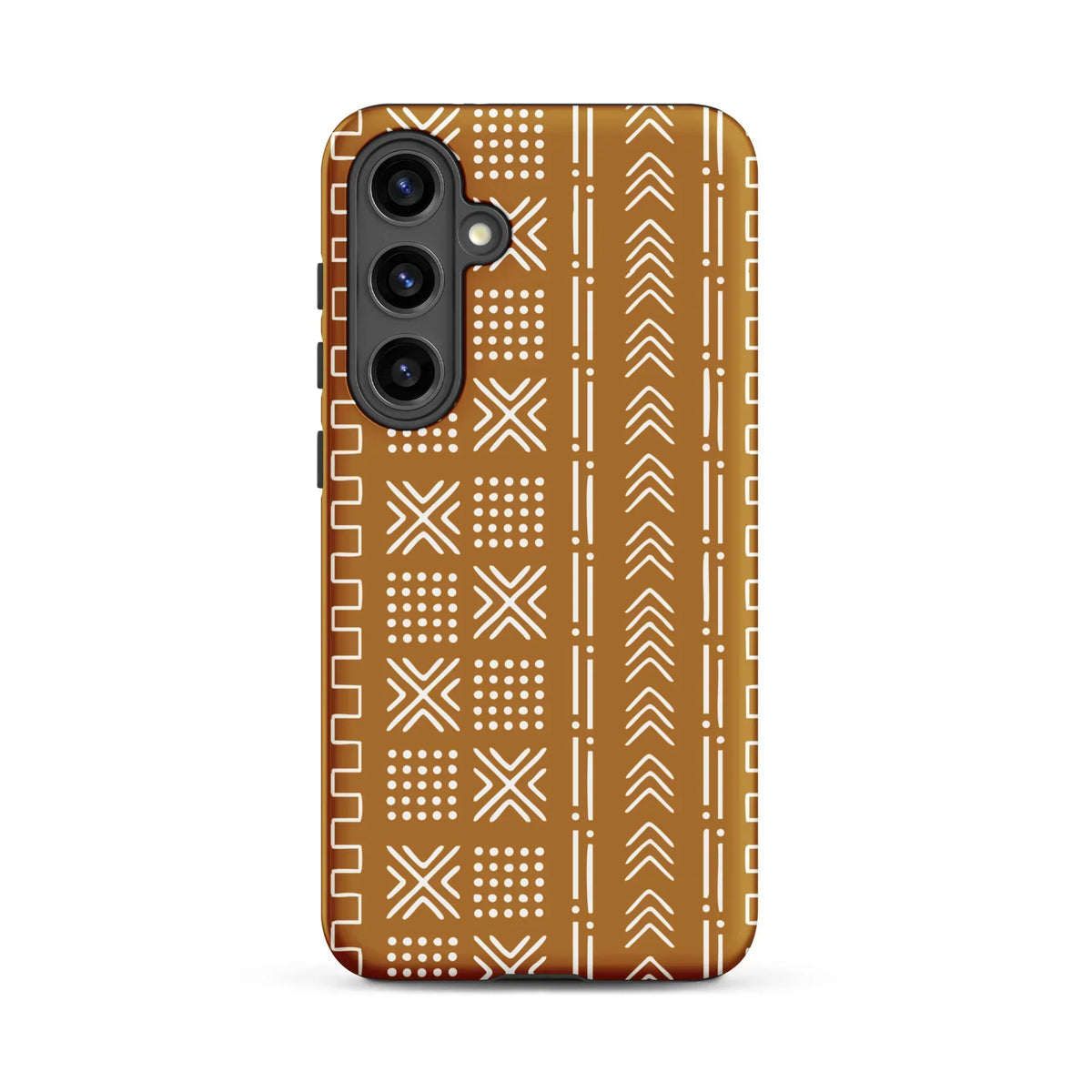 Savanna Ochre Mud Cloth Samsung Case - The Global Wanderer