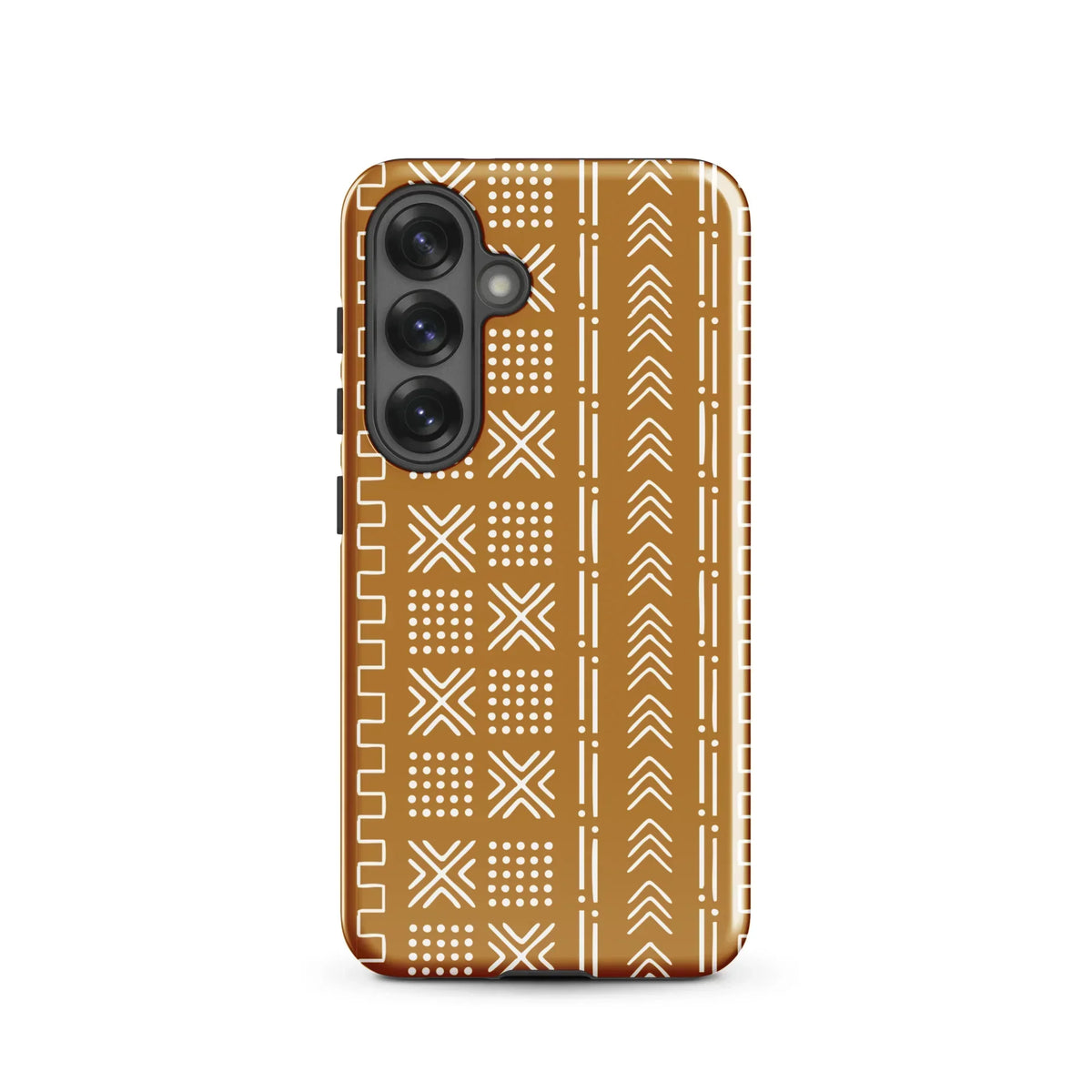Savanna Ochre Mud Cloth Samsung Case - The Global Wanderer