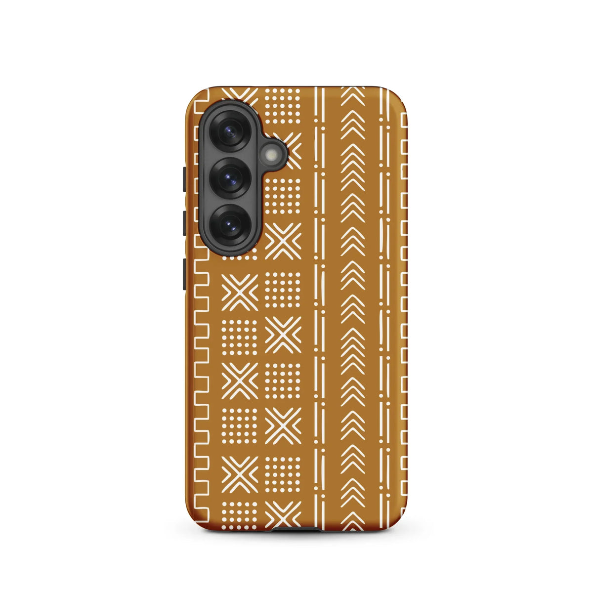 Savanna Ochre Mud Cloth Samsung Case - The Global Wanderer