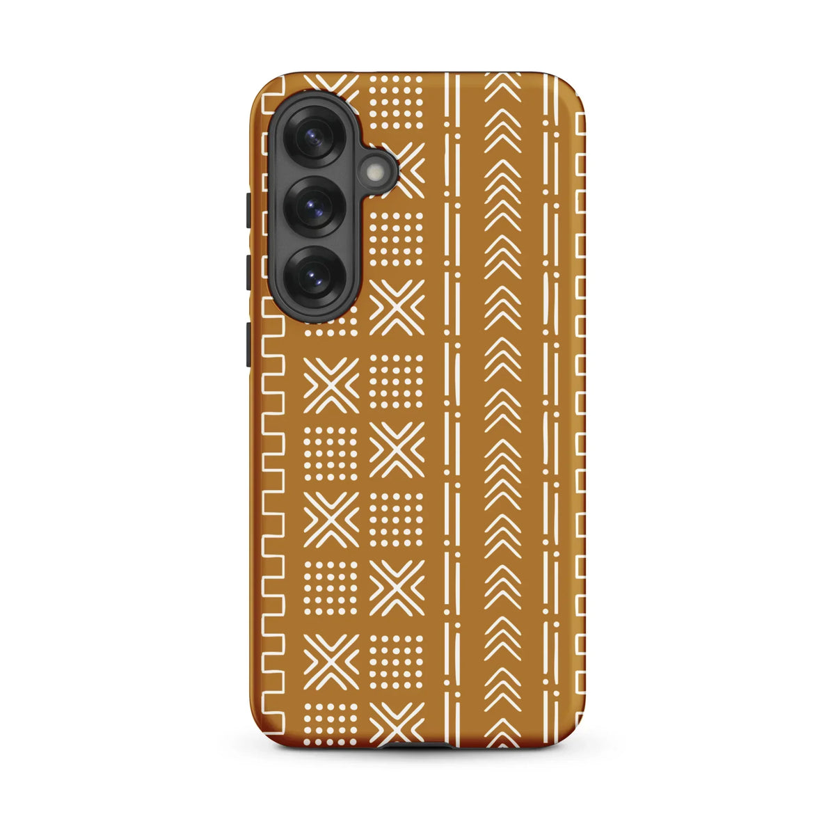 Savanna Ochre Mud Cloth Samsung Case - The Global Wanderer