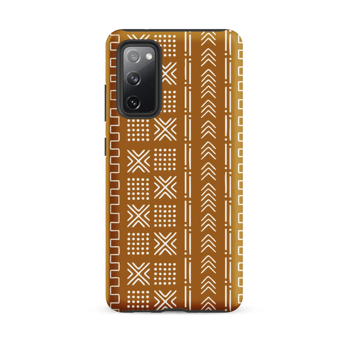 Savanna Ochre Mud Cloth Samsung Case - The Global Wanderer