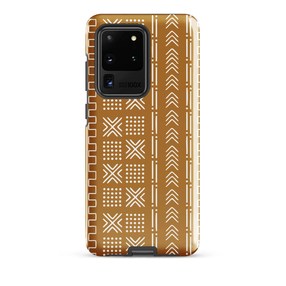 Savanna Ochre Mud Cloth Samsung Case - The Global Wanderer