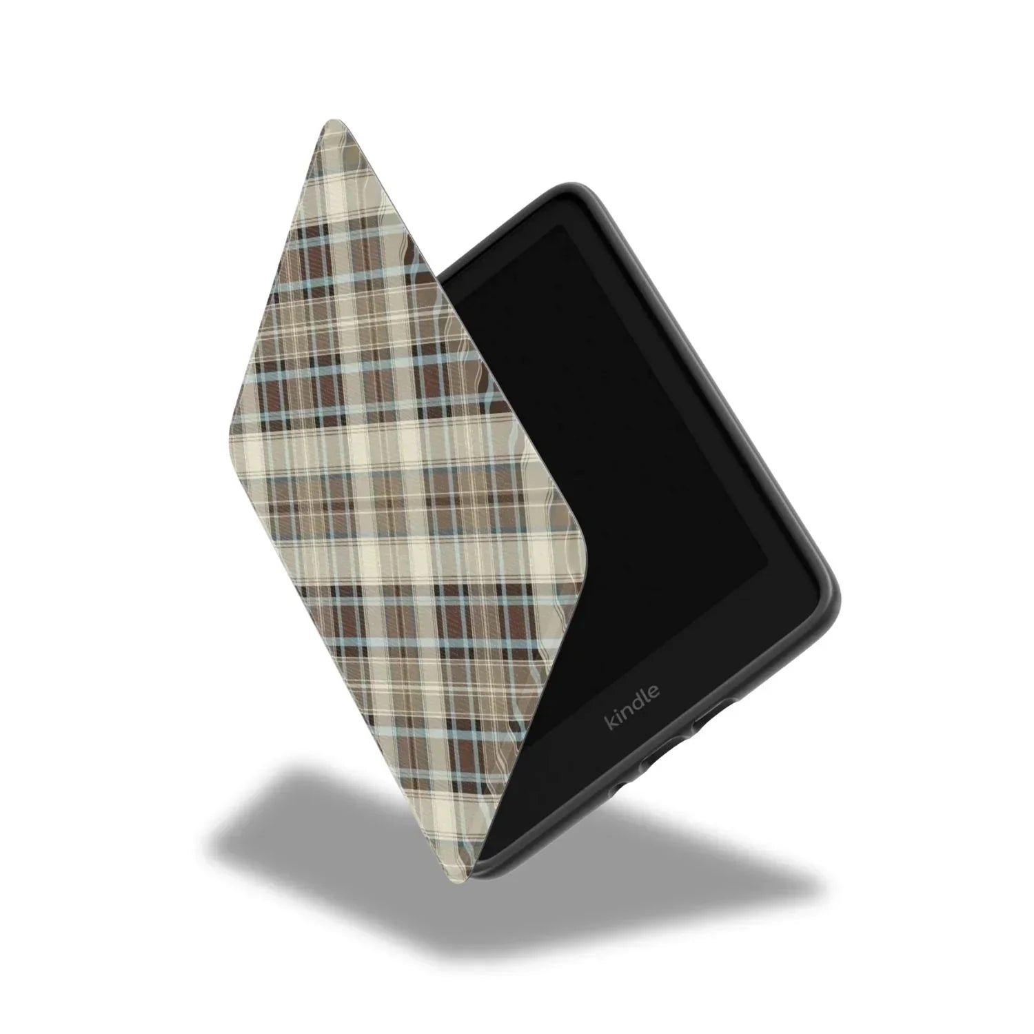Scottish Brown Plaid Kindle Case - The Global Wanderer