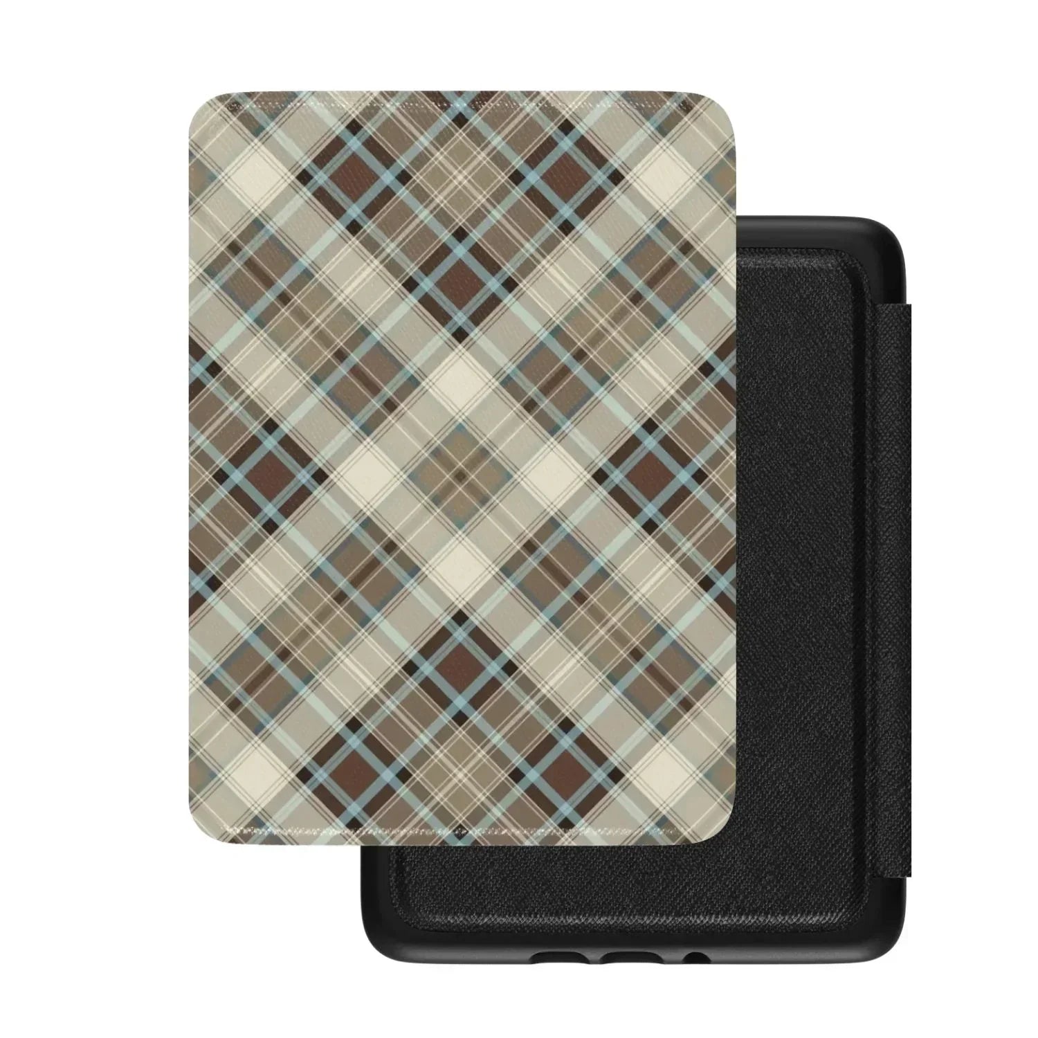 Scottish Brown Plaid Kindle Case - The Global Wanderer