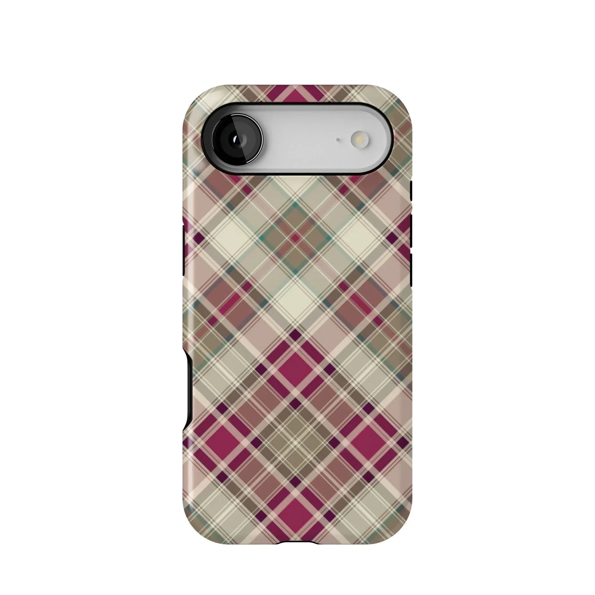 Scottish Plaid Print Tough MagSafe iPhone Case - The Global Wanderer