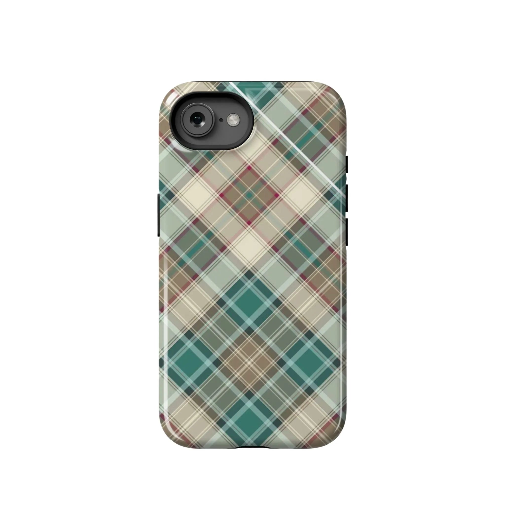 Scottish Plaid Print Tough iPhone® Case - The Global Wanderer