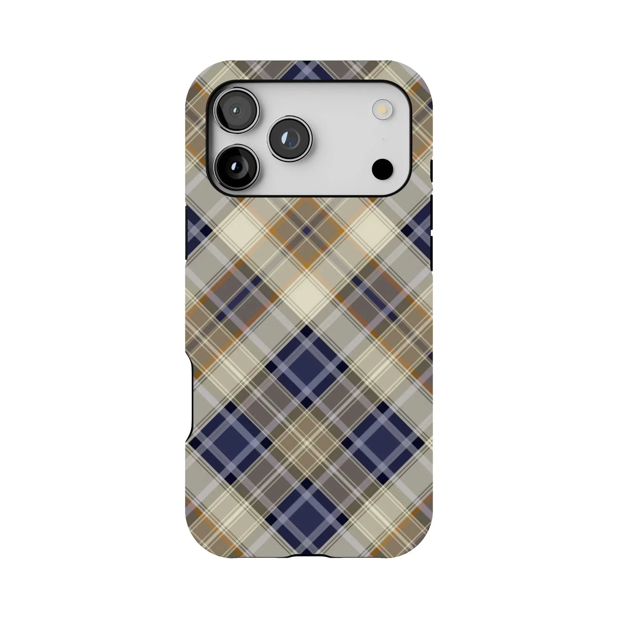 Scottish Plaid Print Tough MagSafe iPhone Case - The Global Wanderer