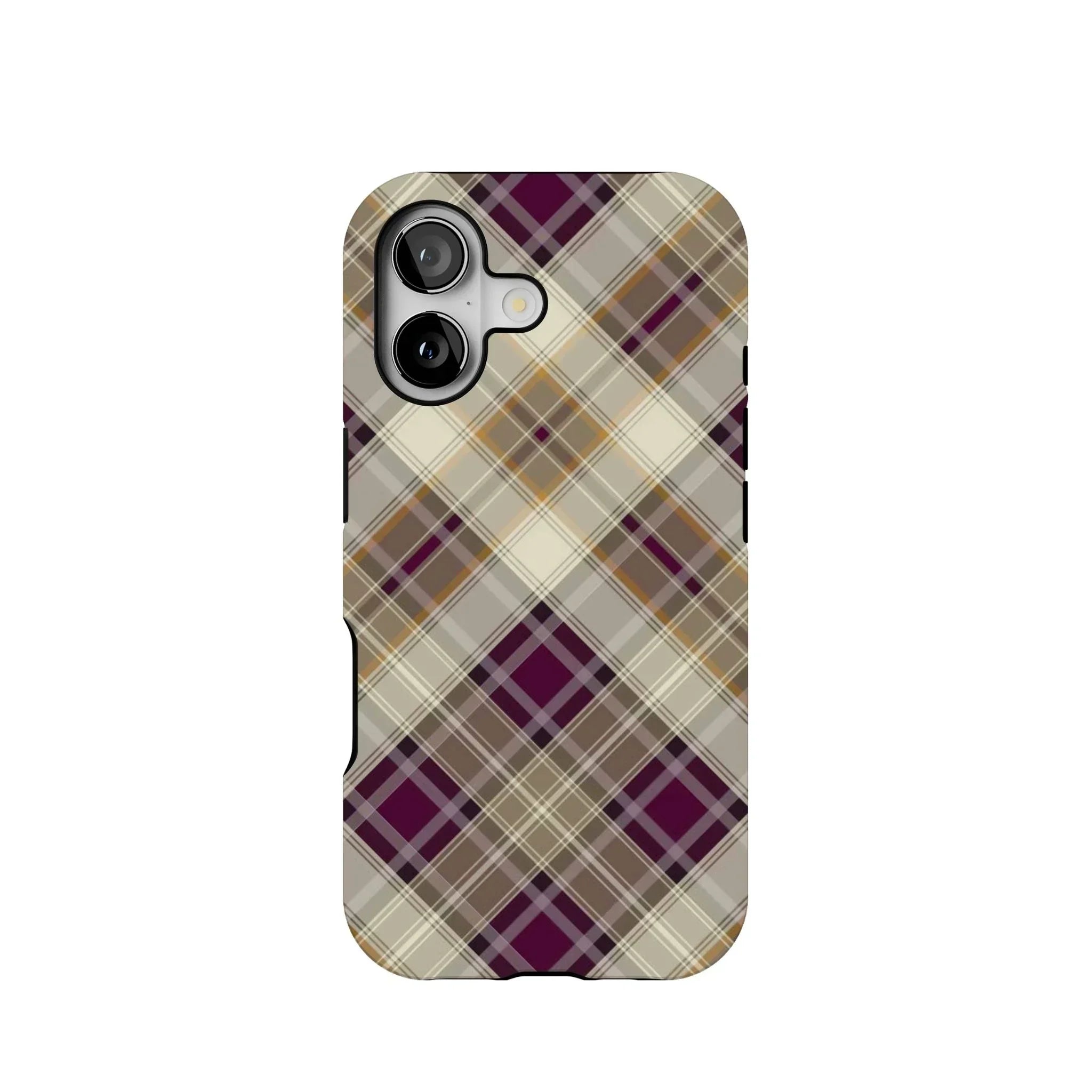 Scottish Plaid Print Tough MagSafe iPhone Case - The Global Wanderer