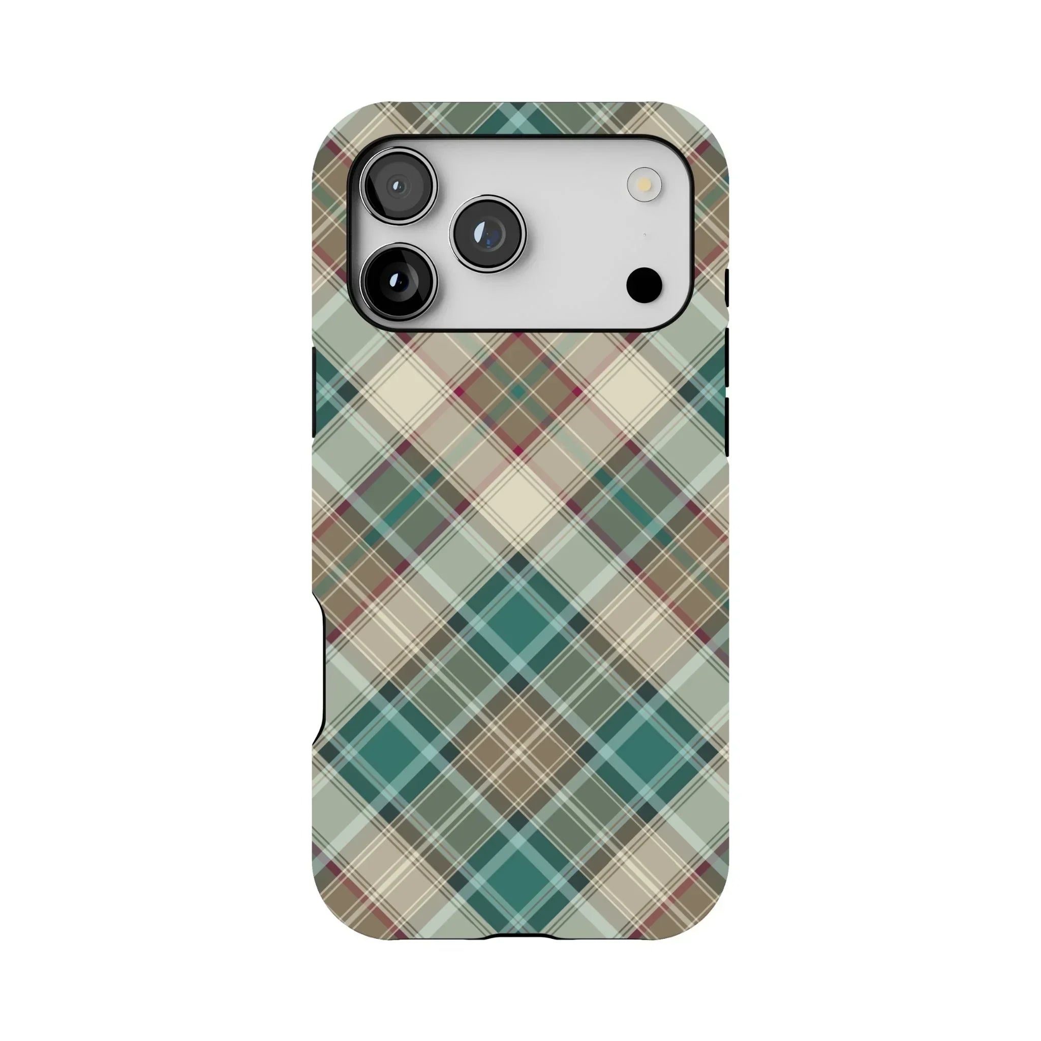 Scottish Plaid Print Tough MagSafe iPhone Case - The Global Wanderer