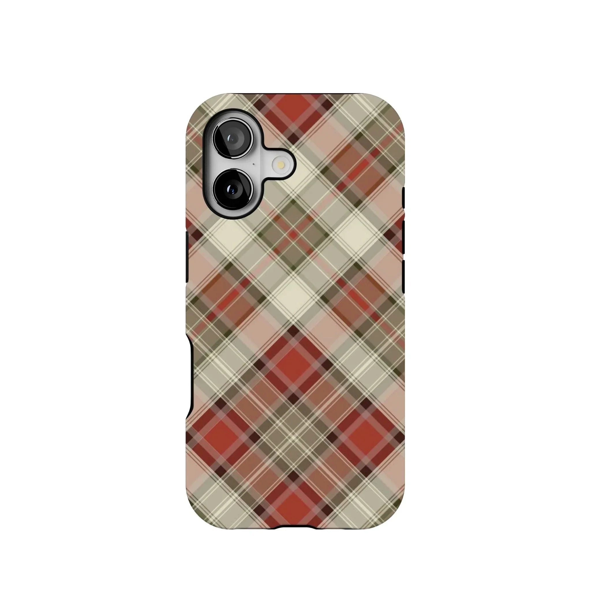 Scottish Plaid Print Tough MagSafe iPhone Case - The Global Wanderer
