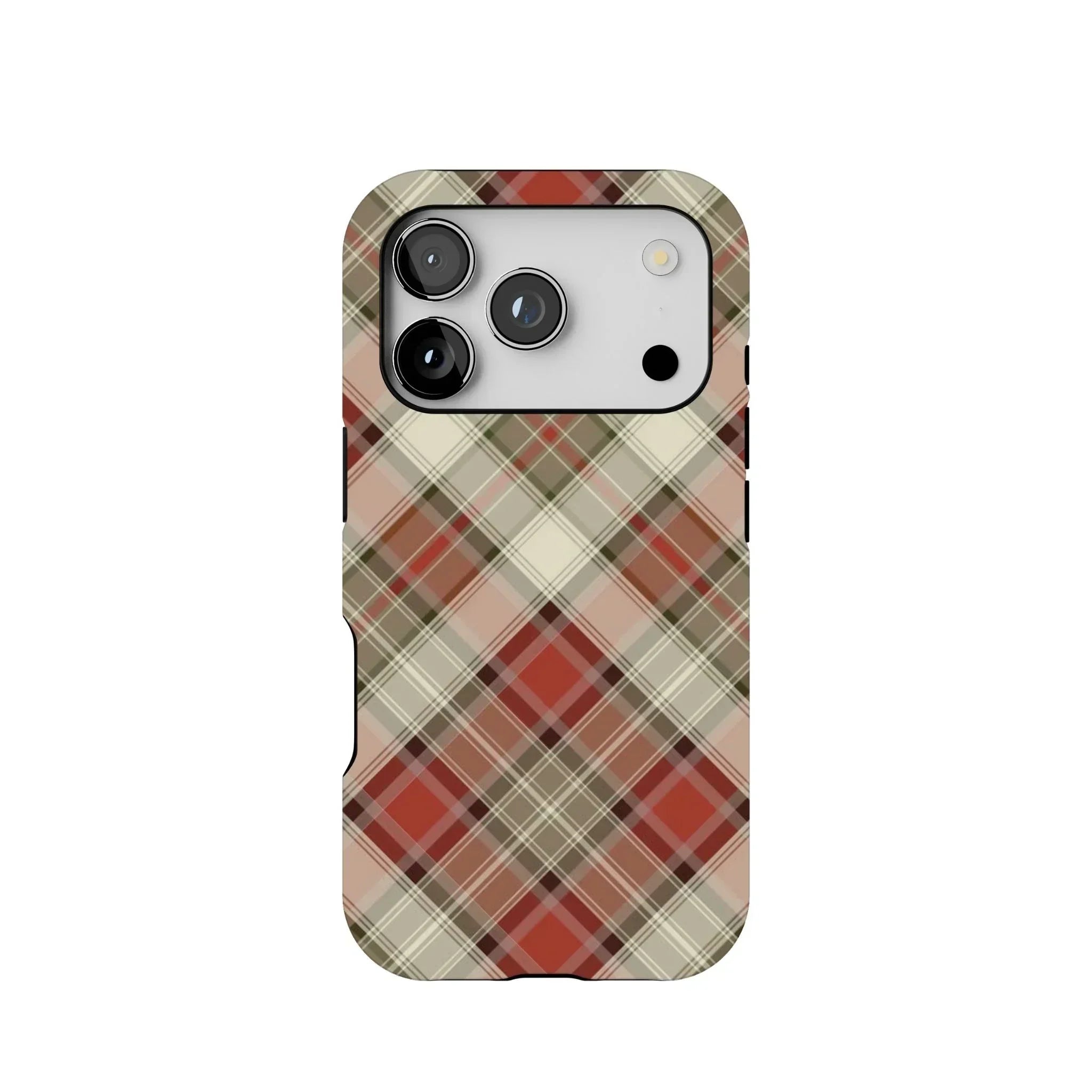 Scottish Plaid Print Tough MagSafe iPhone Case - The Global Wanderer