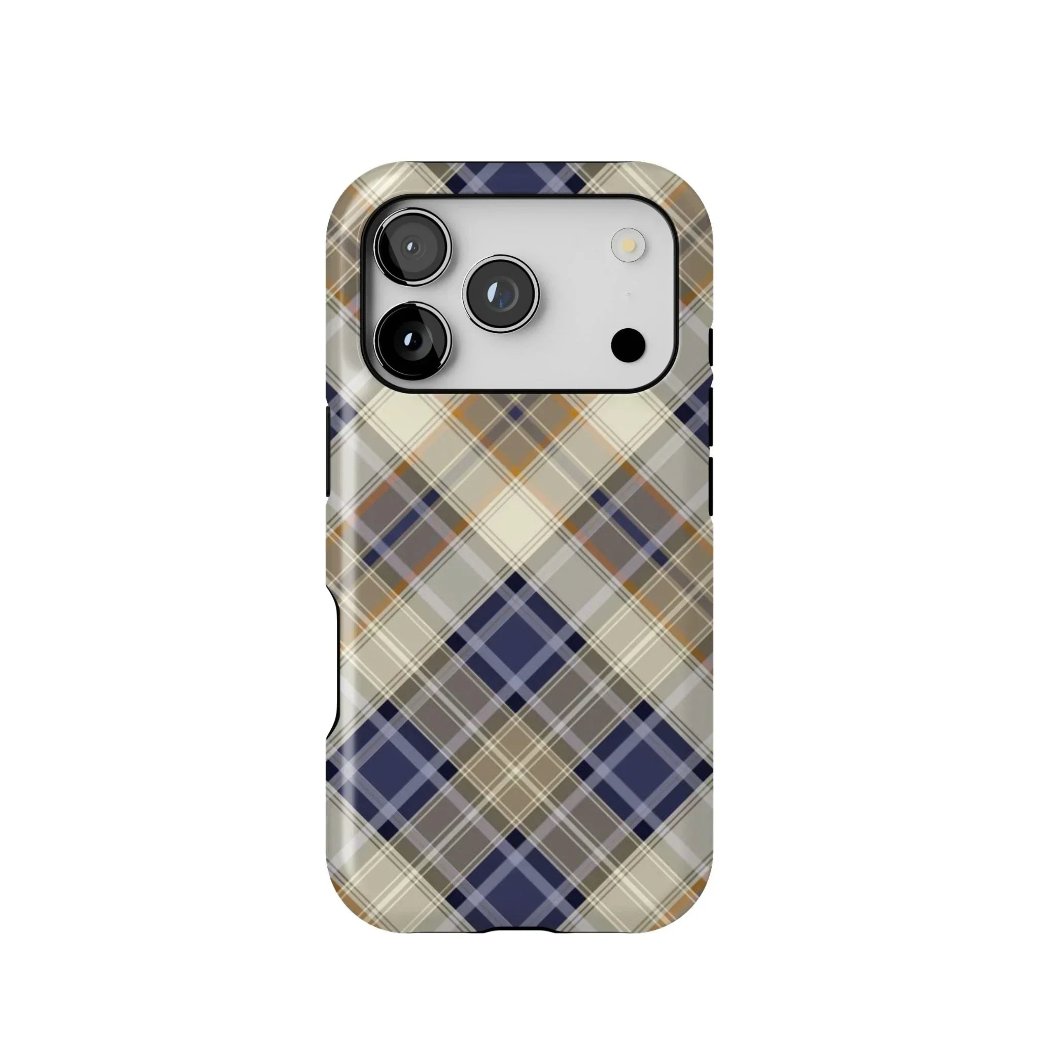 Scottish Plaid Print Tough MagSafe iPhone Case - The Global Wanderer