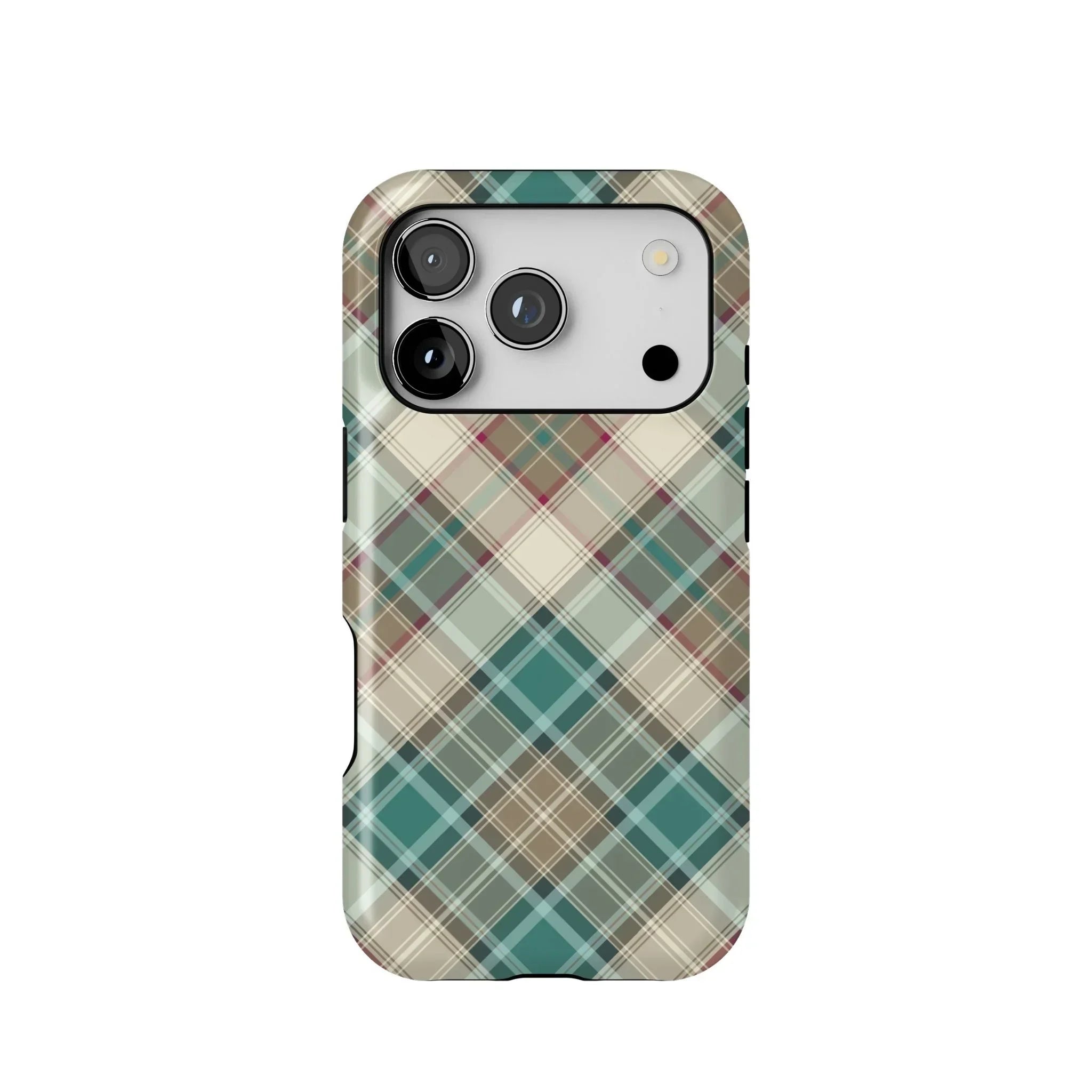 Scottish Plaid Print Tough MagSafe iPhone Case - The Global Wanderer