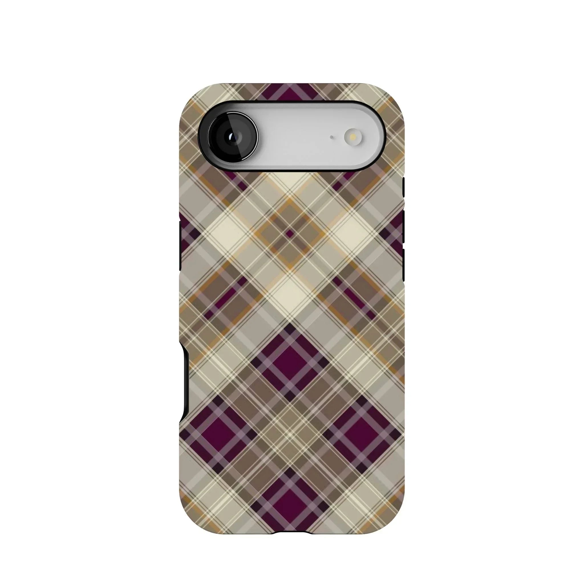 Scottish Plaid Print Tough MagSafe iPhone Case - The Global Wanderer