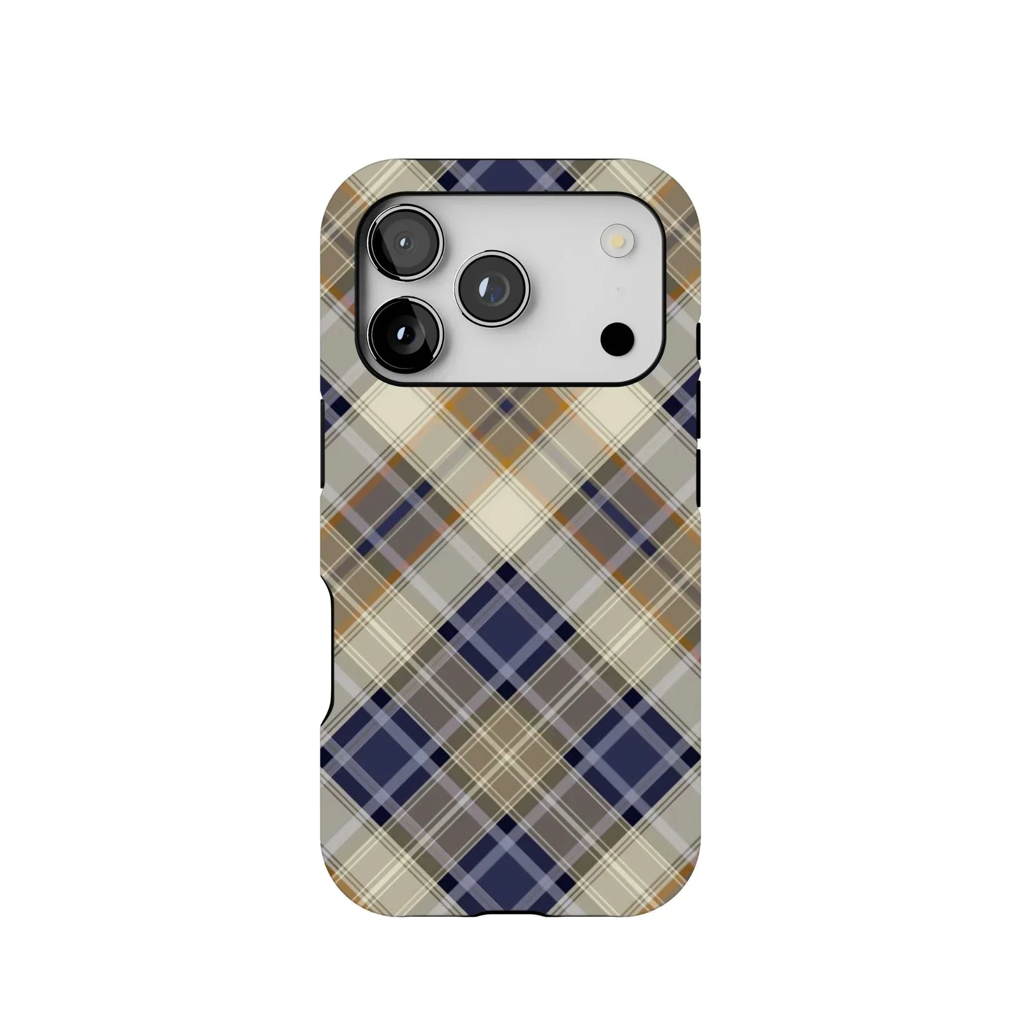 Scottish Plaid Print Tough MagSafe iPhone Case - The Global Wanderer