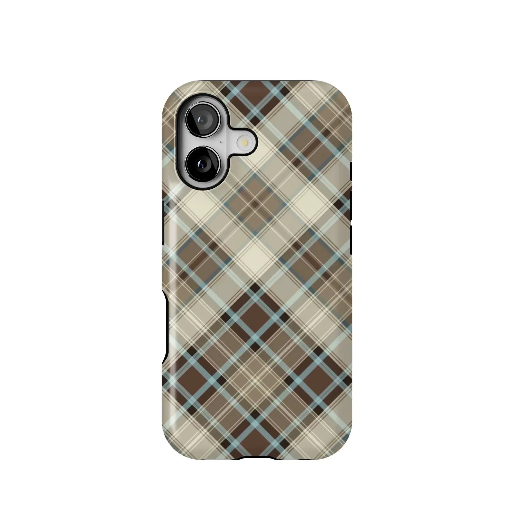 Scottish Plaid Print Tough MagSafe iPhone Case - The Global Wanderer