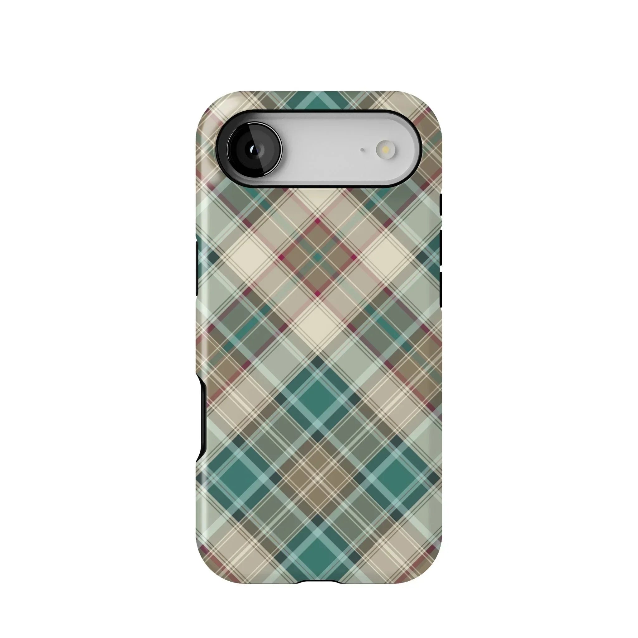 Scottish Plaid Print Tough MagSafe iPhone Case - The Global Wanderer