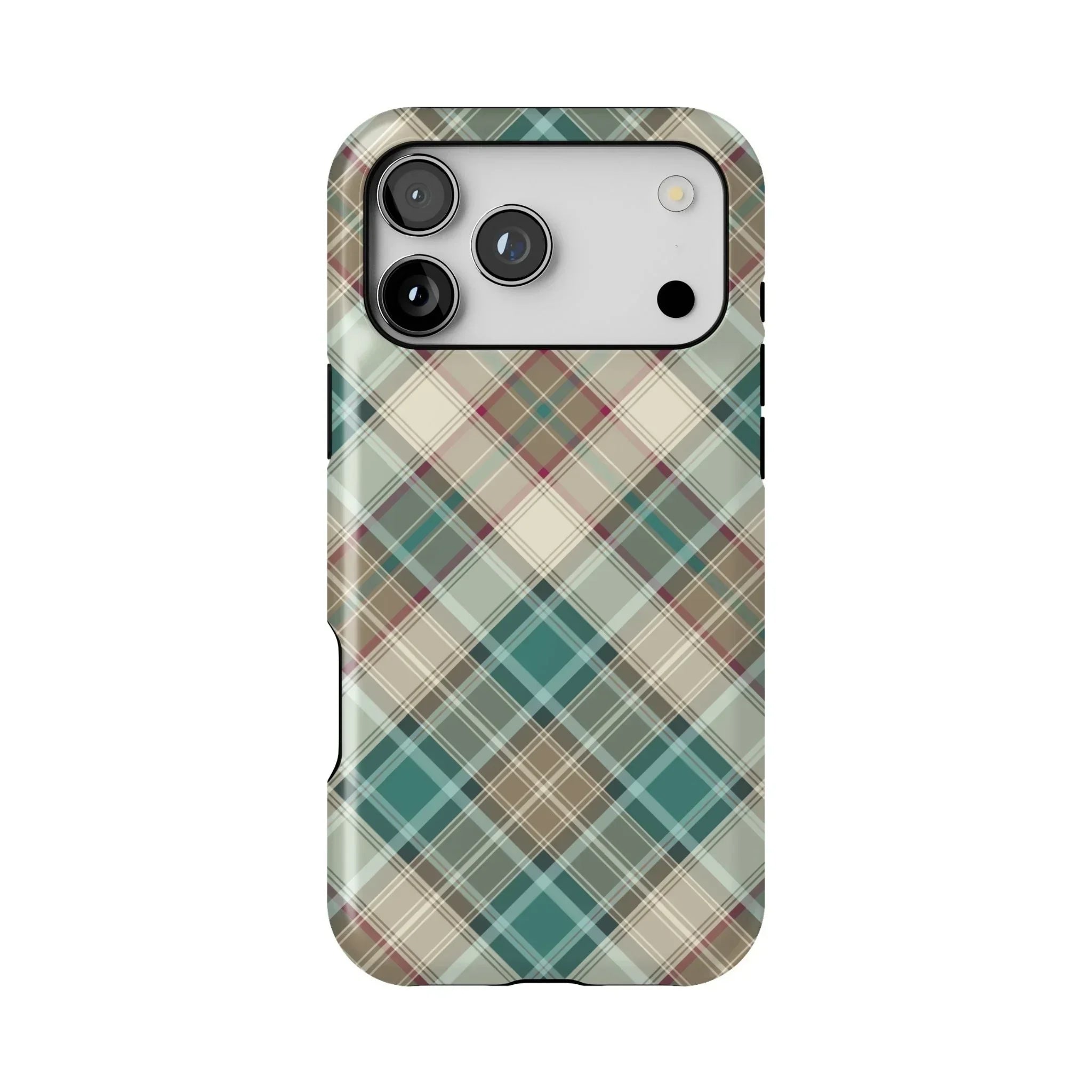 Scottish Plaid Print Tough MagSafe iPhone Case - The Global Wanderer
