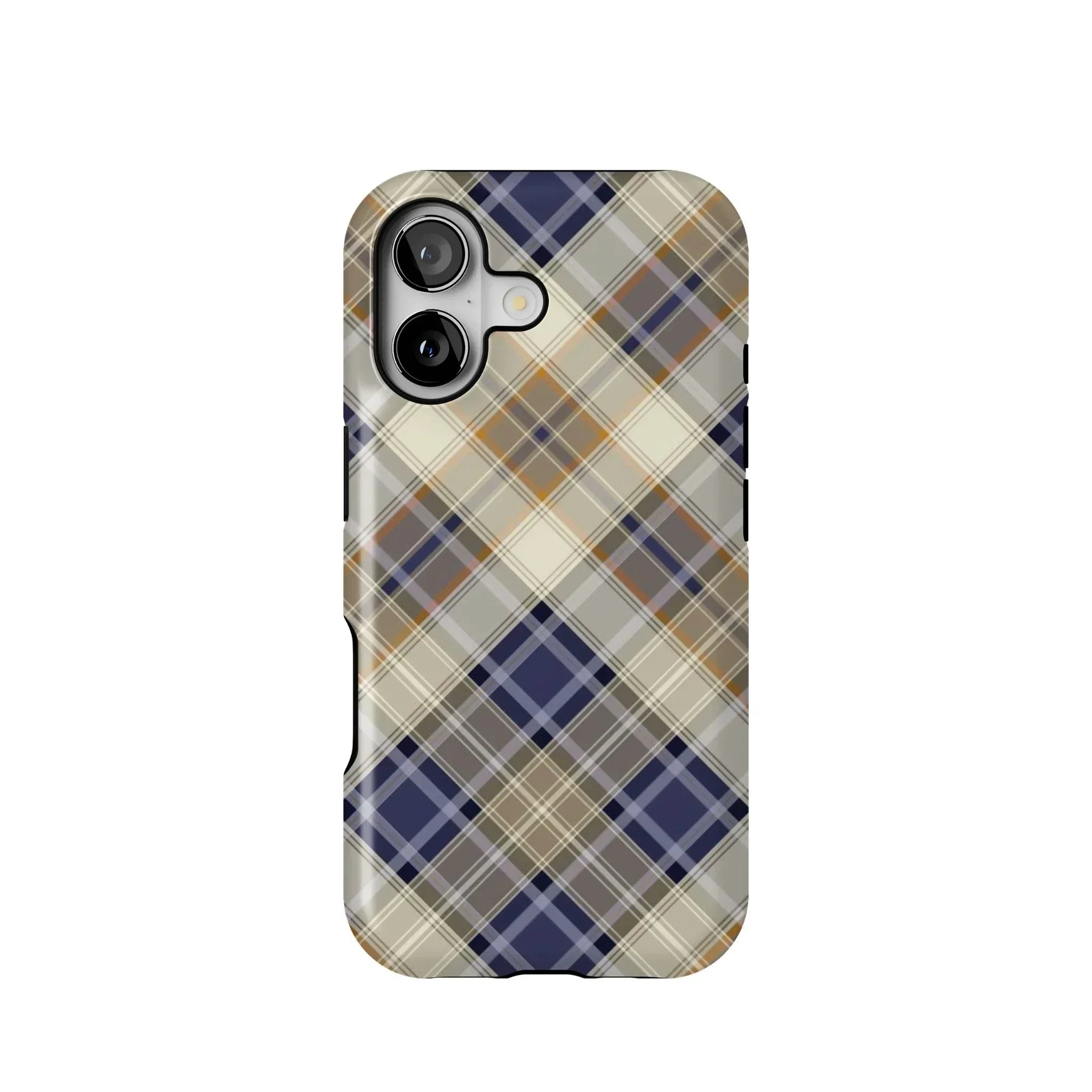 Scottish Plaid Print Tough MagSafe iPhone Case - The Global Wanderer