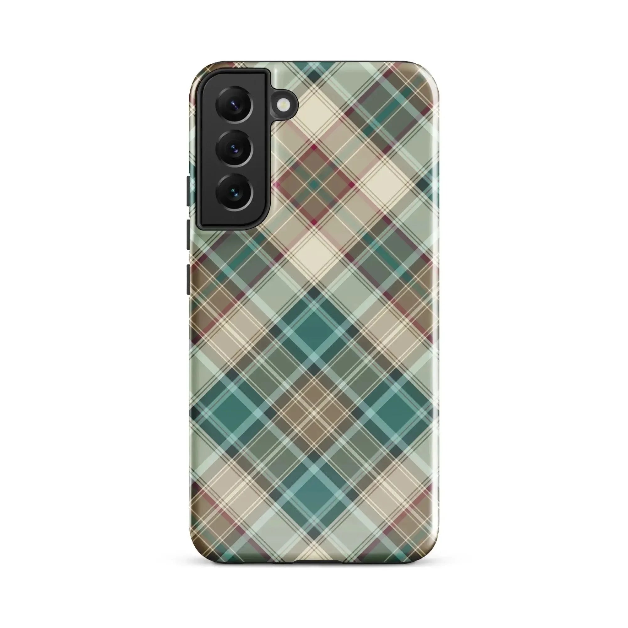 Scottish Plaid Print Tough Samsung® Case - The Global Wanderer