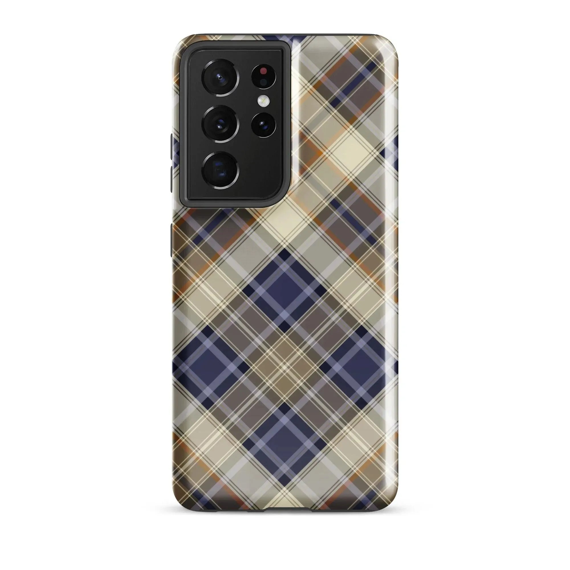 Scottish Plaid Print Tough Samsung® Case - The Global Wanderer