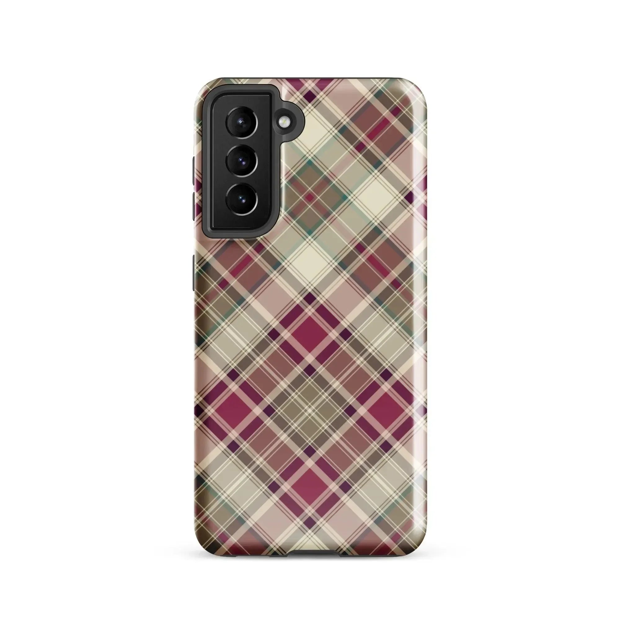 Scottish Plaid Print Tough Samsung® Case - The Global Wanderer