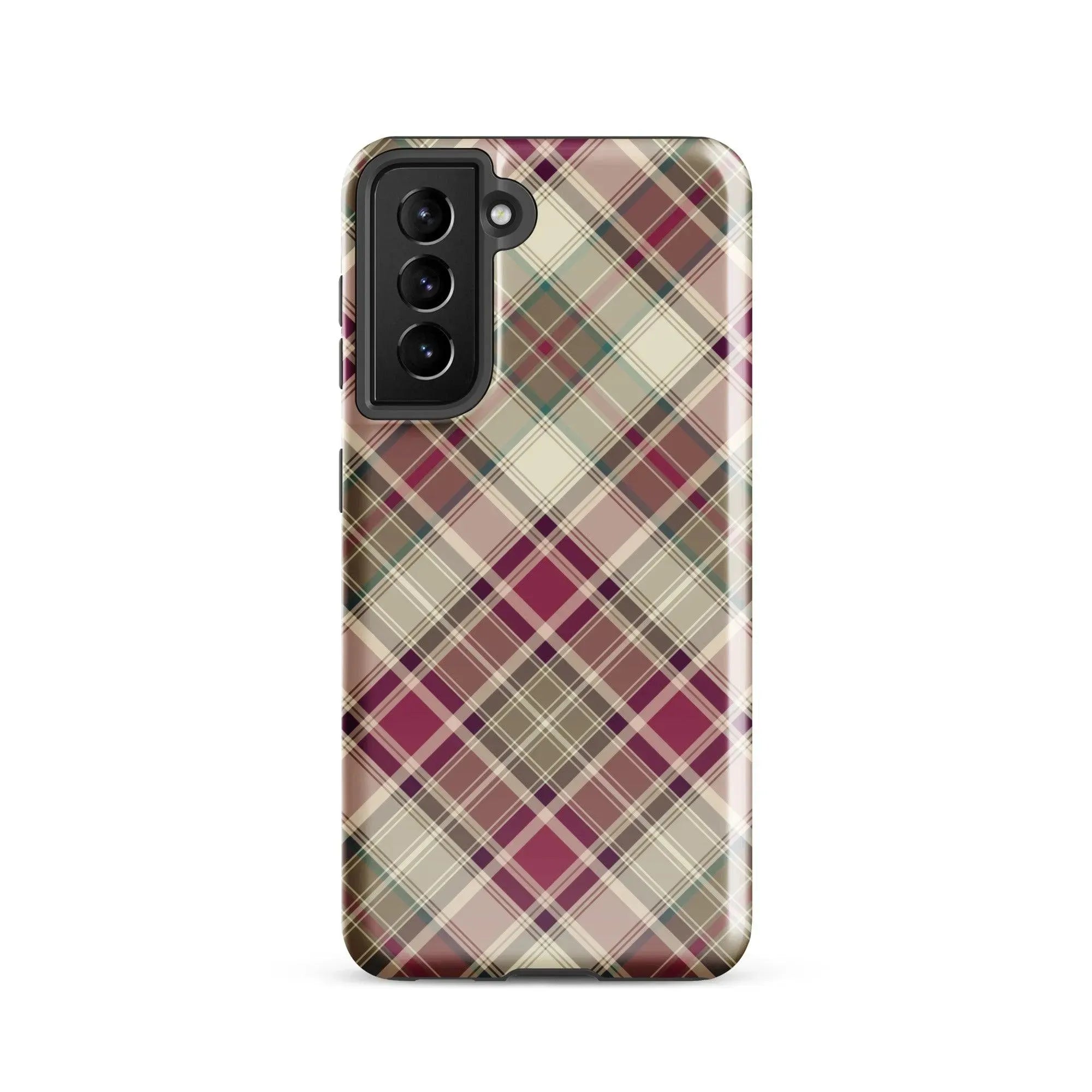 Scottish Plaid Print Tough Samsung® Case - The Global Wanderer