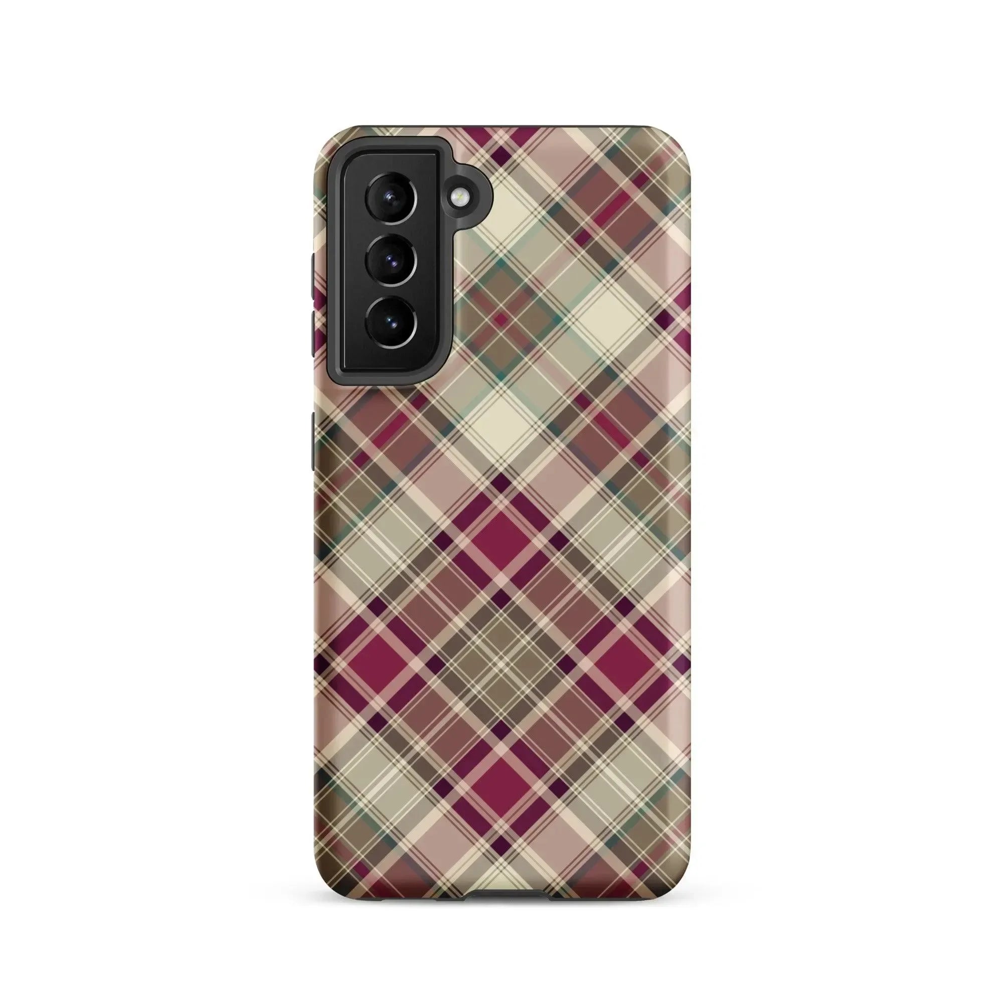 Scottish Plaid Print Tough Samsung® Case - The Global Wanderer