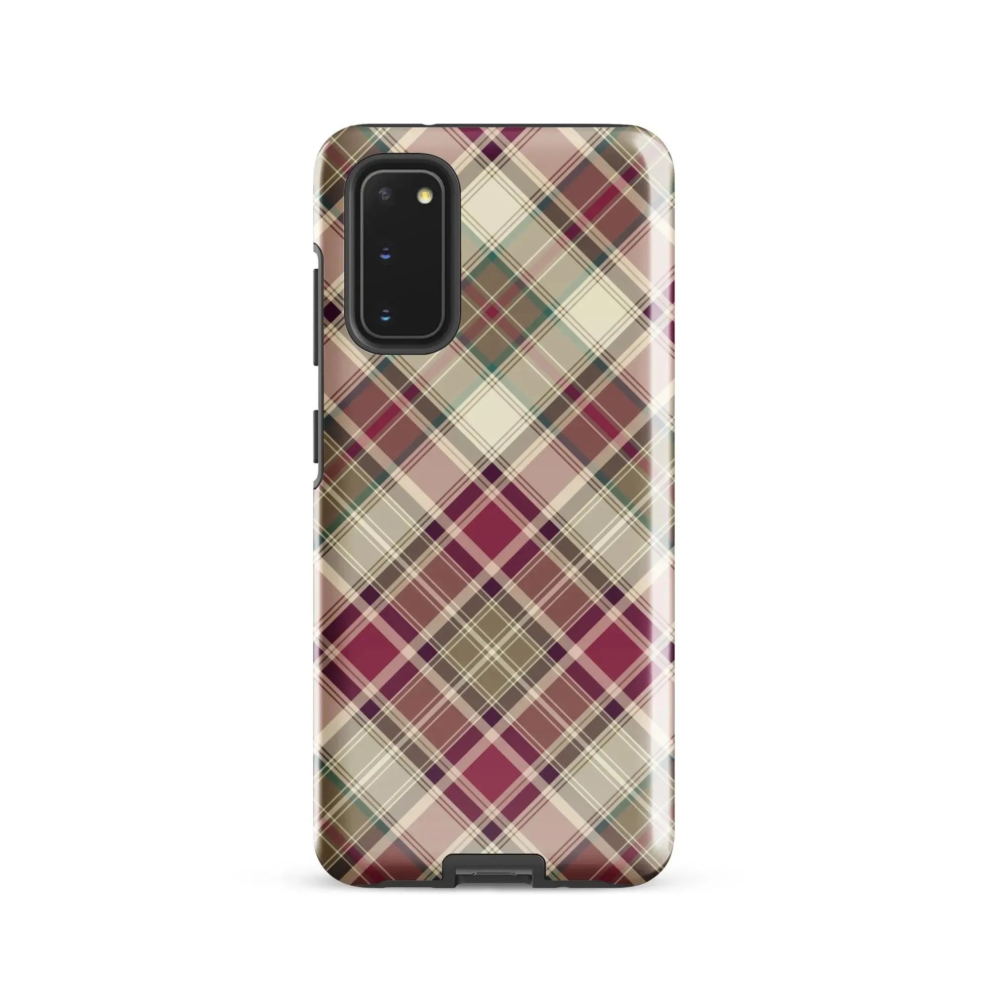 Scottish Plaid Print Tough Samsung® Case - The Global Wanderer