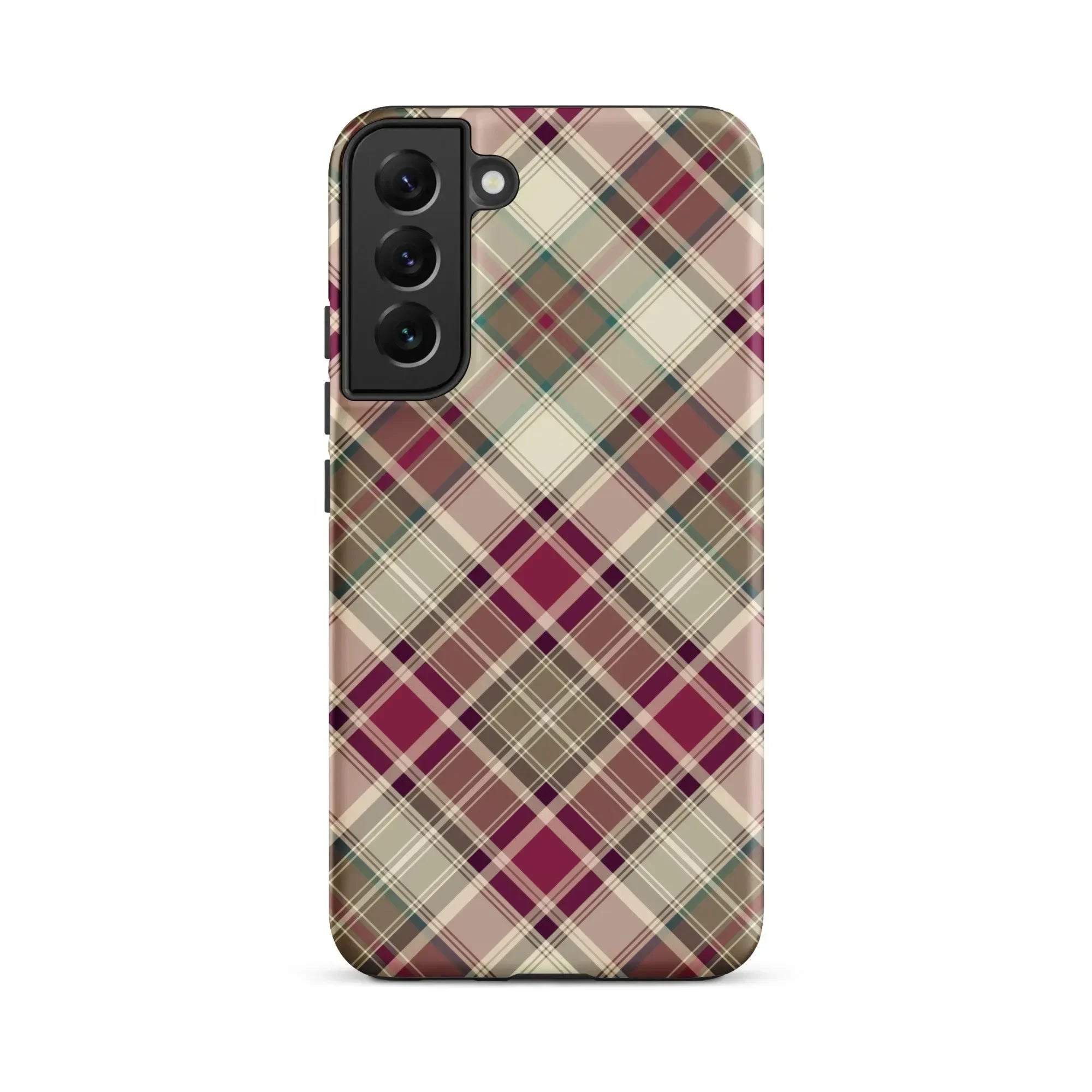 Scottish Plaid Print Tough Samsung® Case - The Global Wanderer