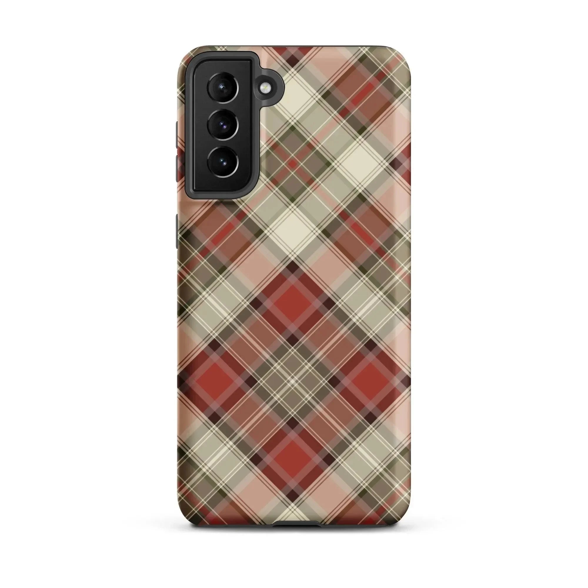 Scottish Plaid Print Tough Samsung® Case - The Global Wanderer