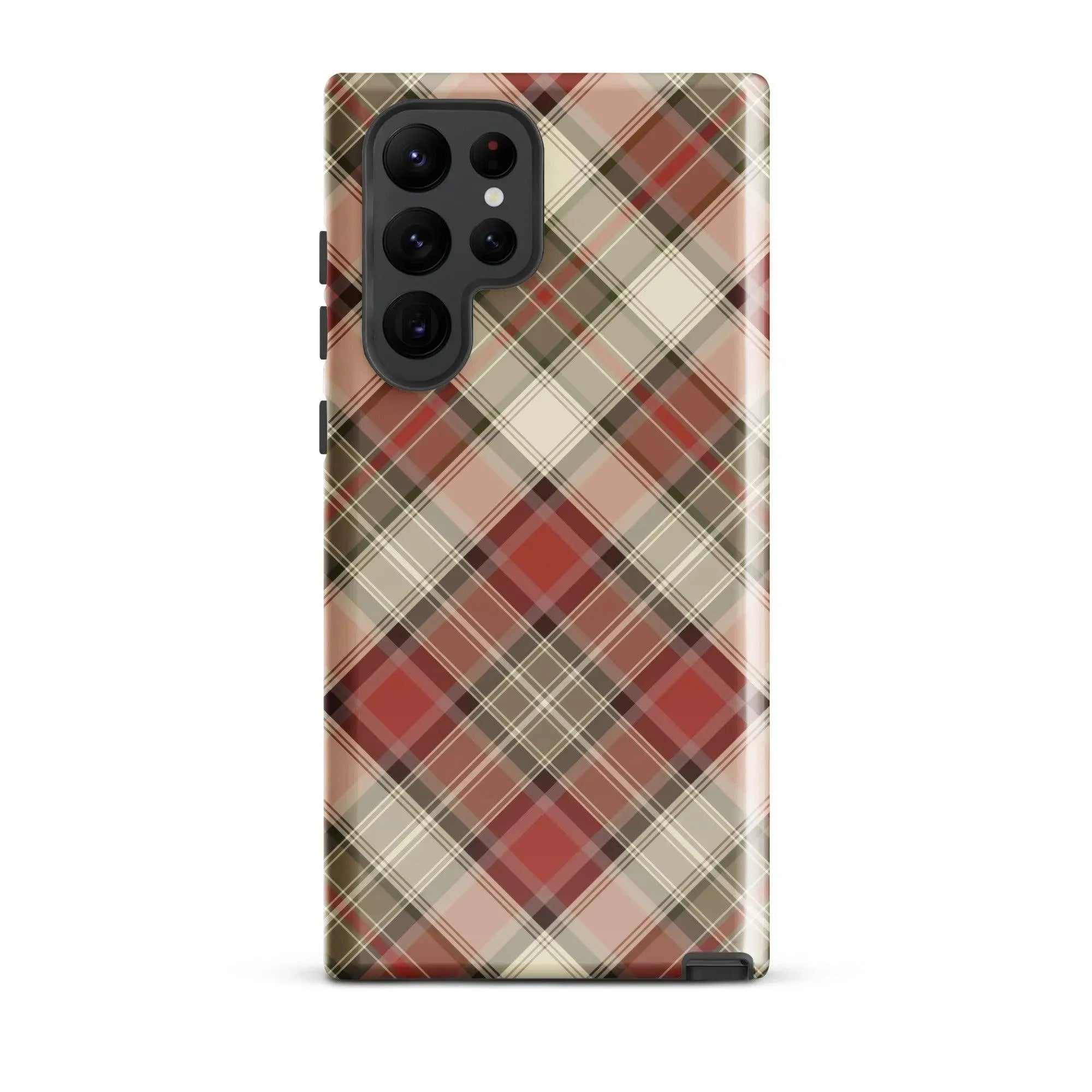 Scottish Plaid Print Tough Samsung® Case - The Global Wanderer