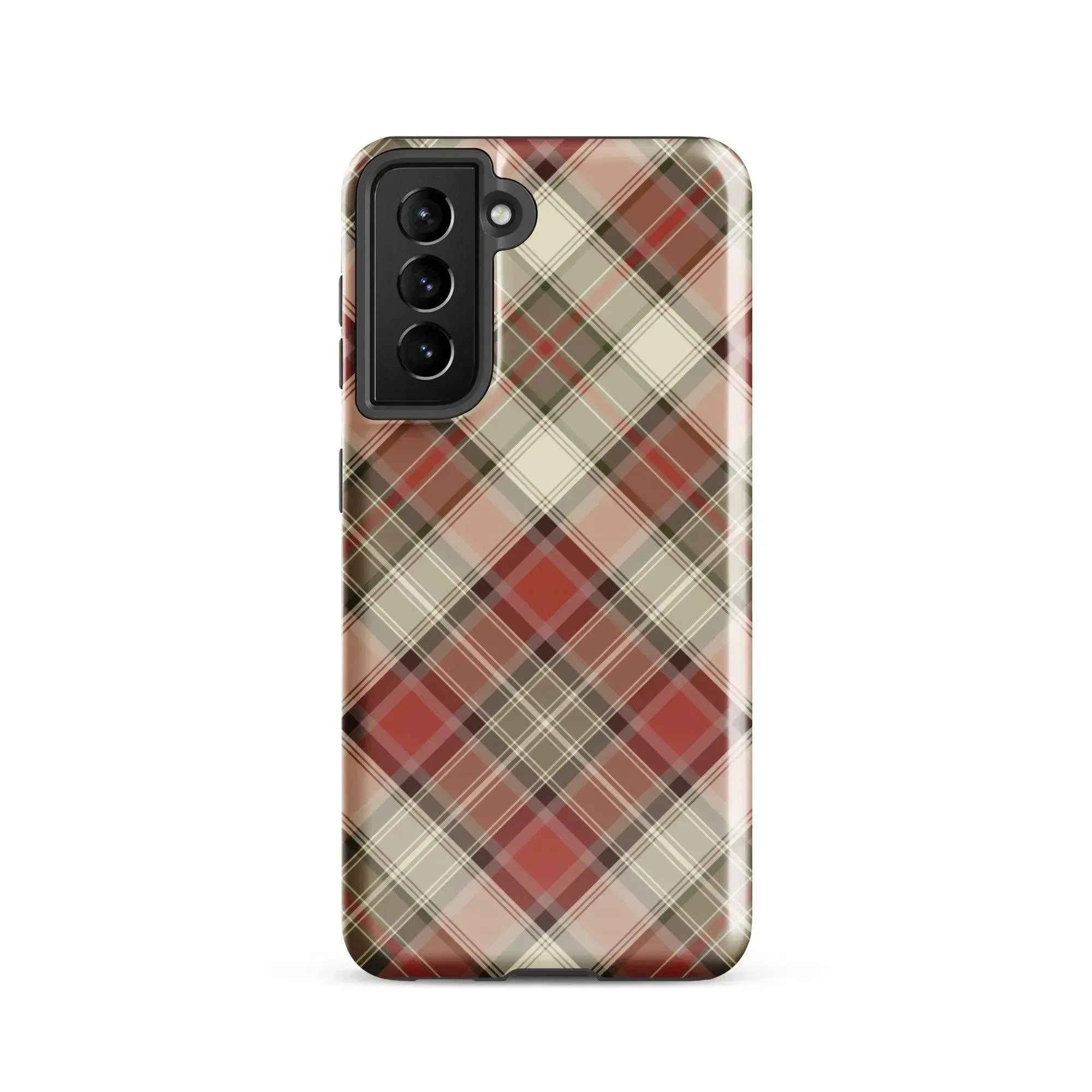Scottish Plaid Print Tough Samsung® Case - The Global Wanderer