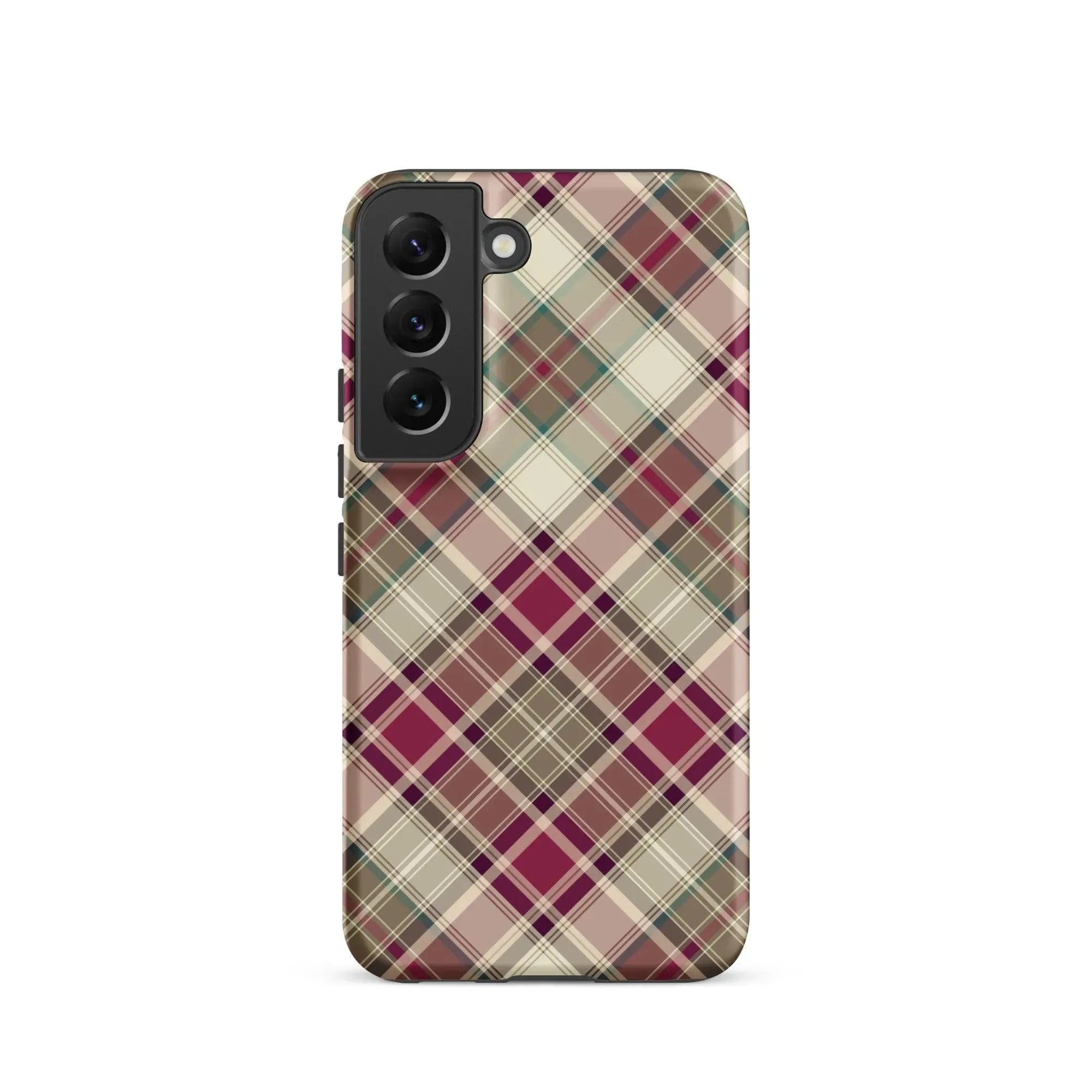 Scottish Plaid Print Tough Samsung® Case - The Global Wanderer