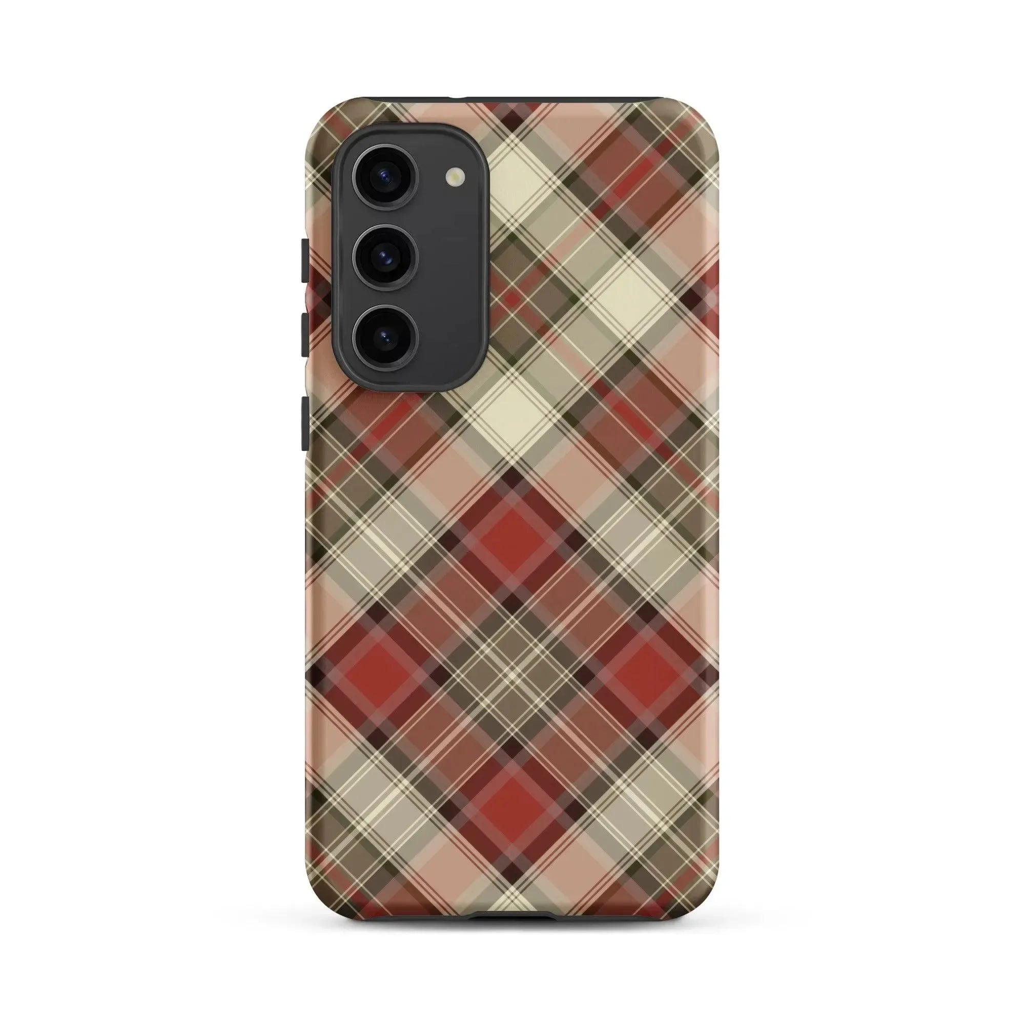 Scottish Plaid Print Tough Samsung® Case - The Global Wanderer