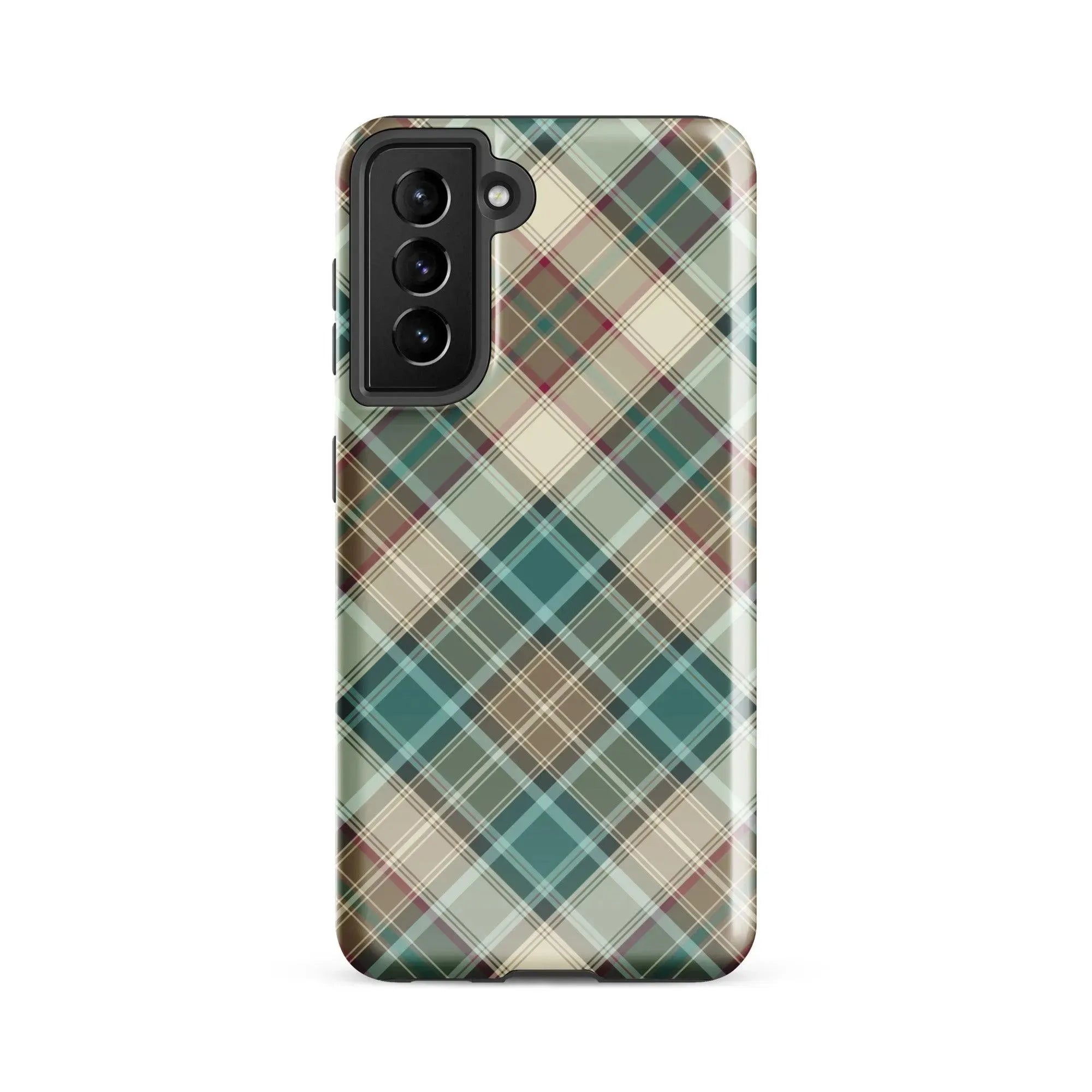 Scottish Plaid Print Tough Samsung® Case - The Global Wanderer