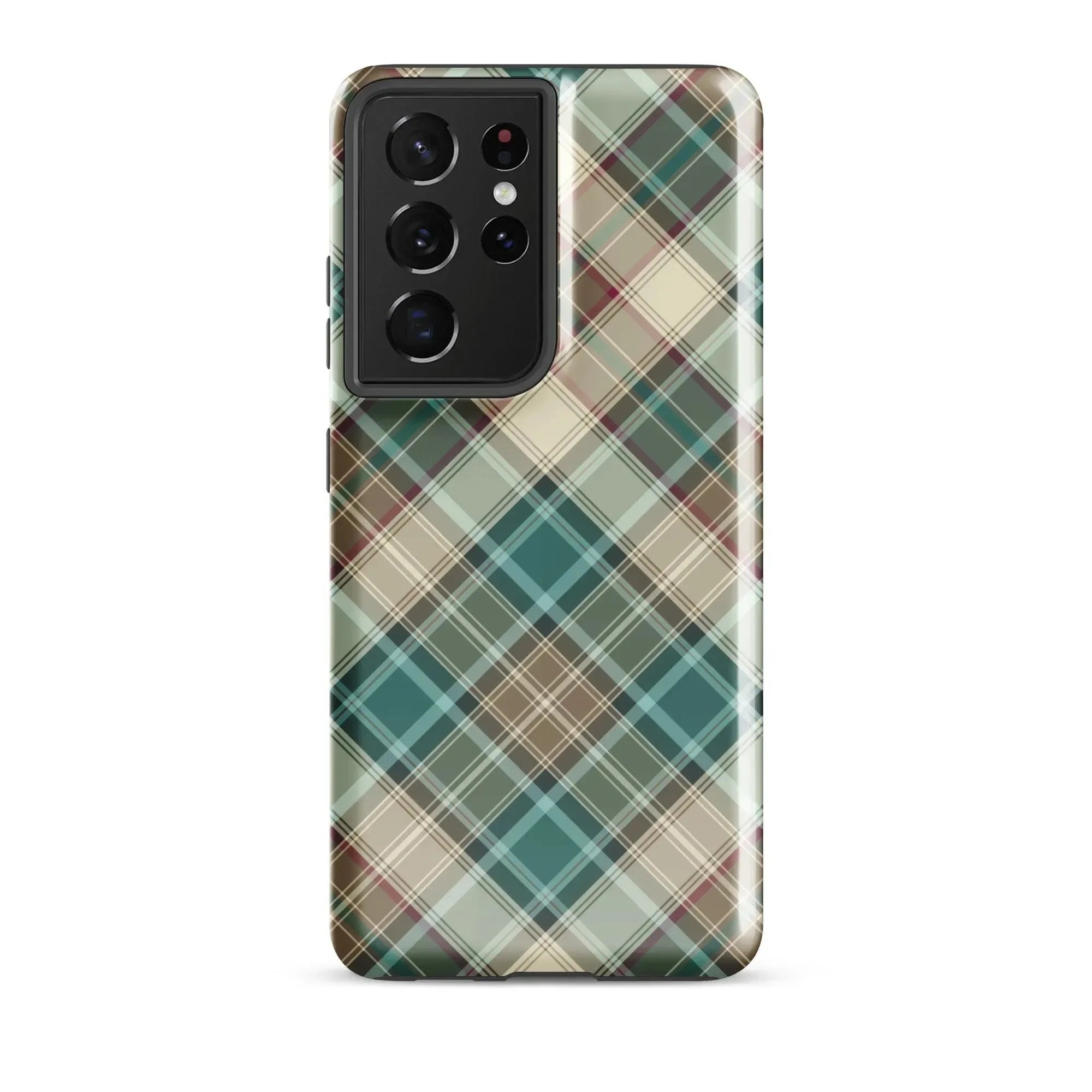 Scottish Plaid Print Tough Samsung® Case - The Global Wanderer