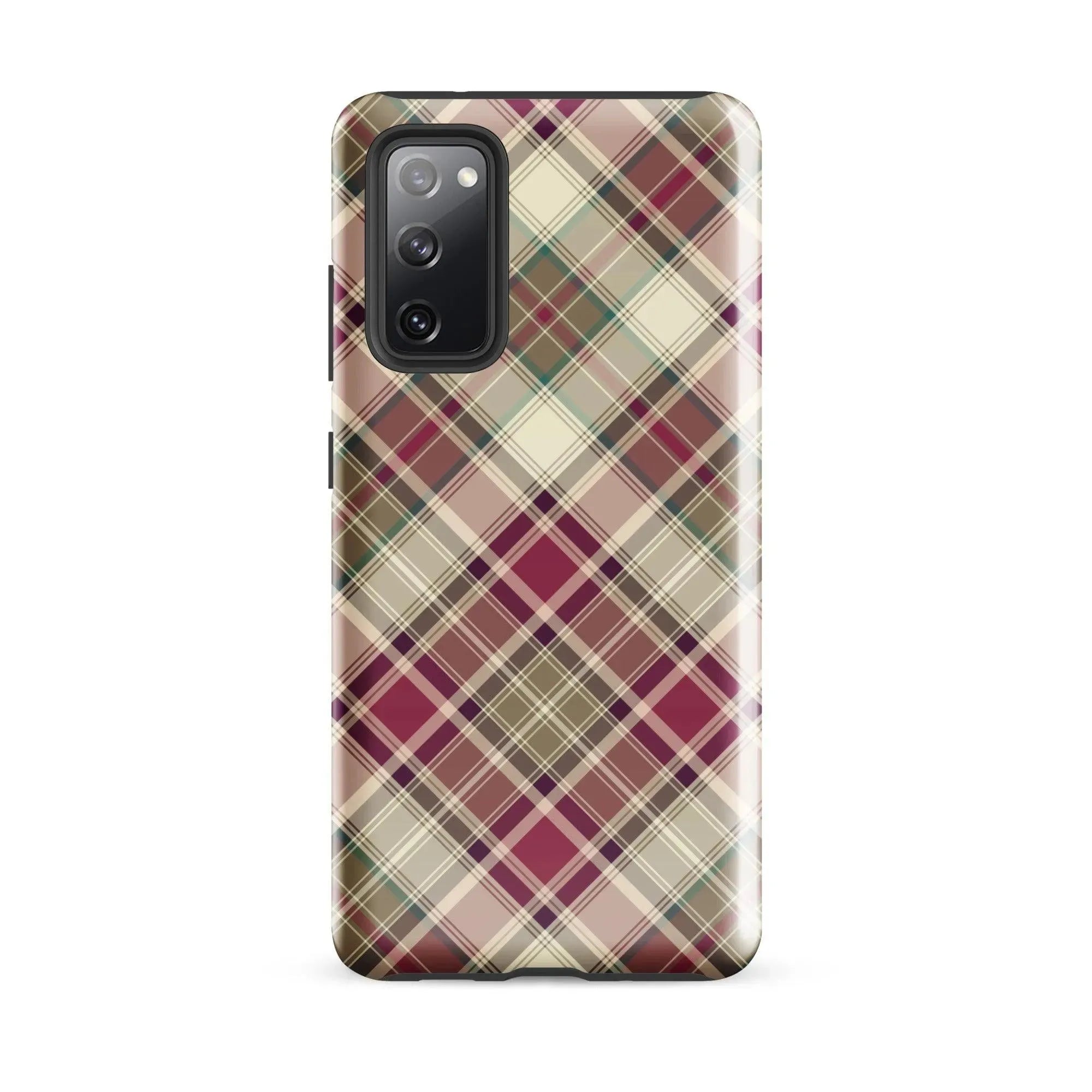 Scottish Plaid Print Tough Samsung® Case - The Global Wanderer