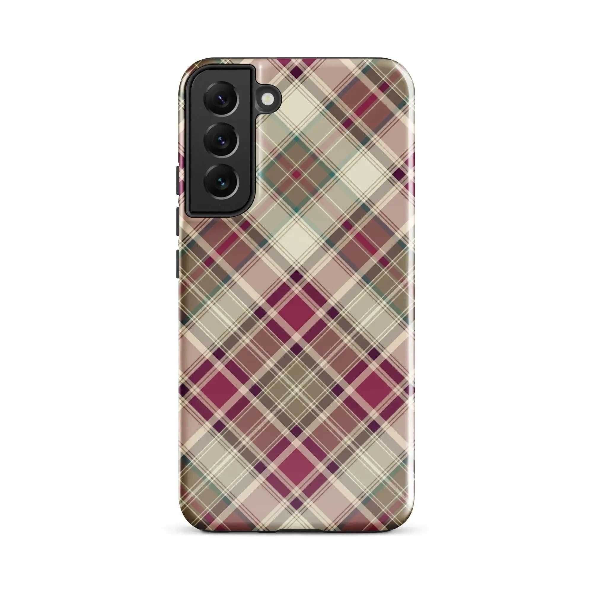 Scottish Plaid Print Tough Samsung® Case - The Global Wanderer