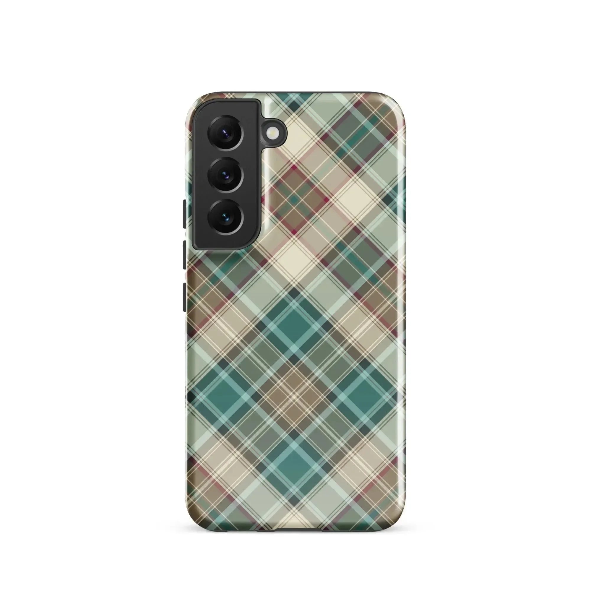 Scottish Plaid Print Tough Samsung® Case - The Global Wanderer