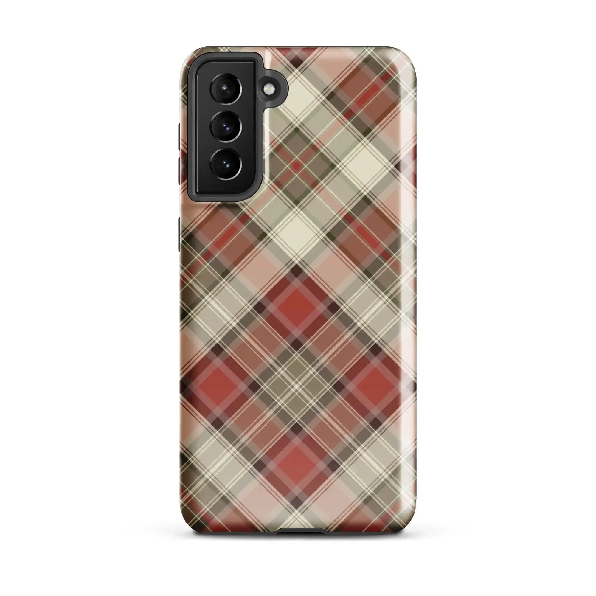 Scottish Plaid Print Tough Samsung® Case - The Global Wanderer