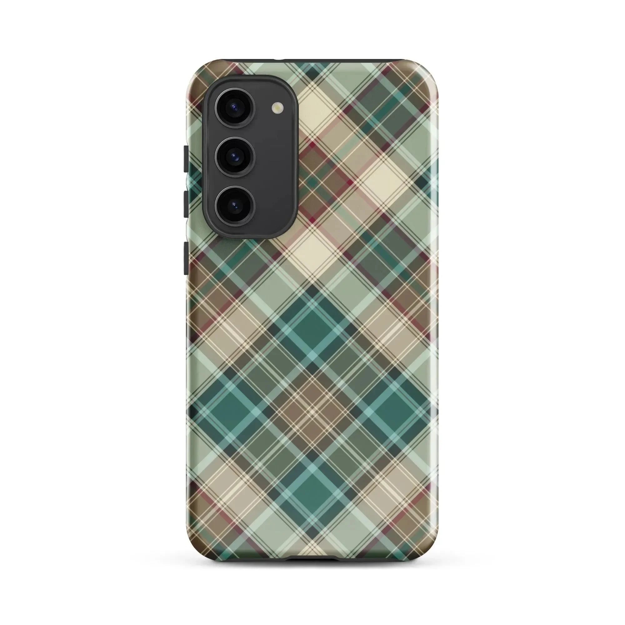 Scottish Plaid Print Tough Samsung® Case - The Global Wanderer