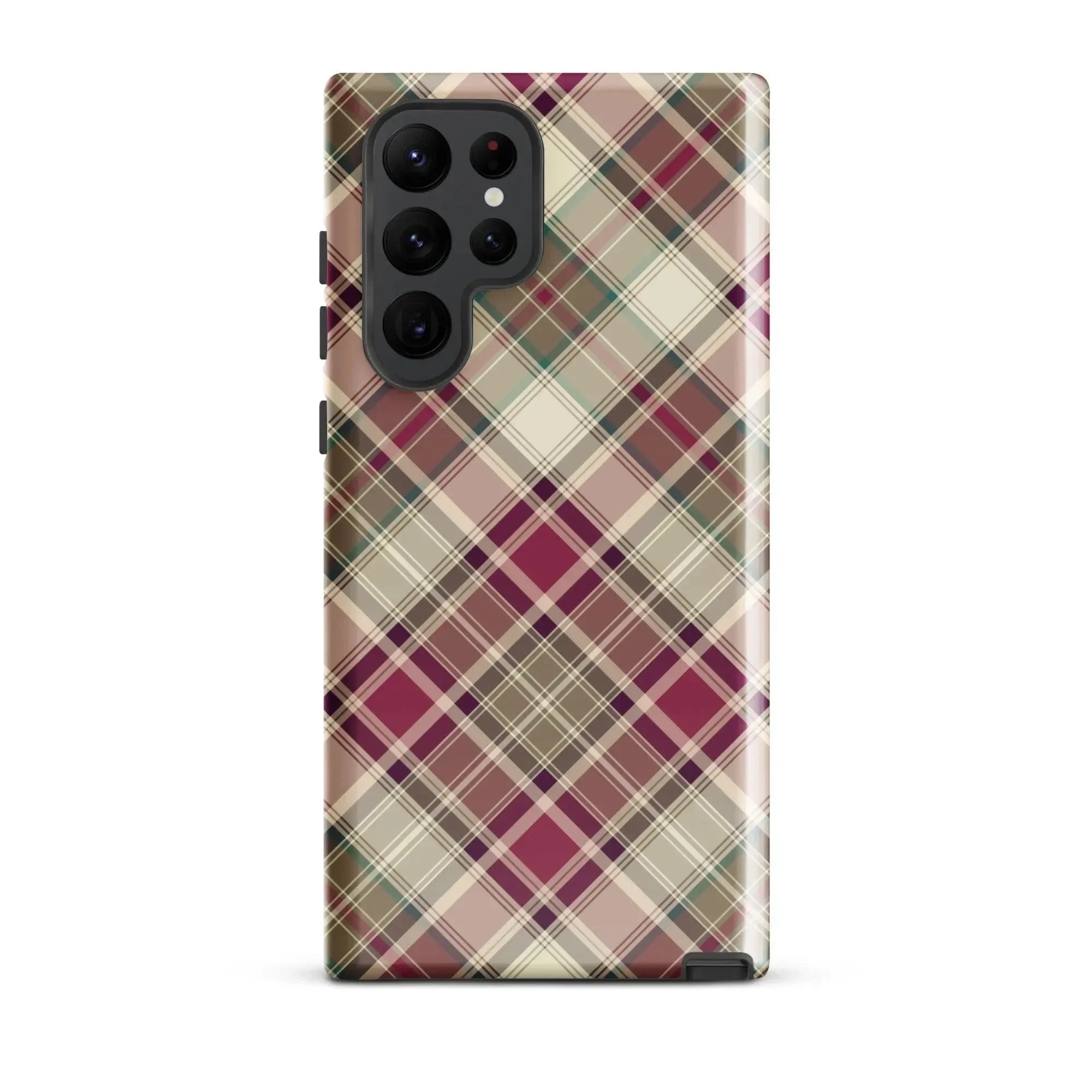 Scottish Plaid Print Tough Samsung® Case - The Global Wanderer