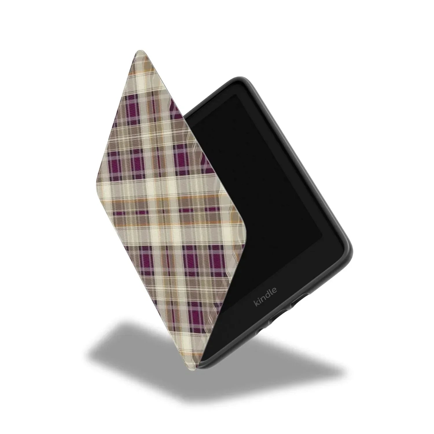 Scottish Purple Plaid Kindle Case - The Global Wanderer