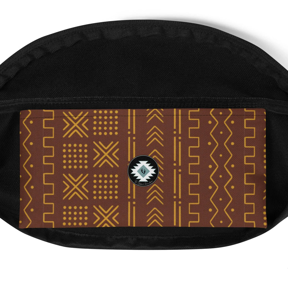 Ségou Clay Mud Cloth Fanny Pack - The Global Wanderer